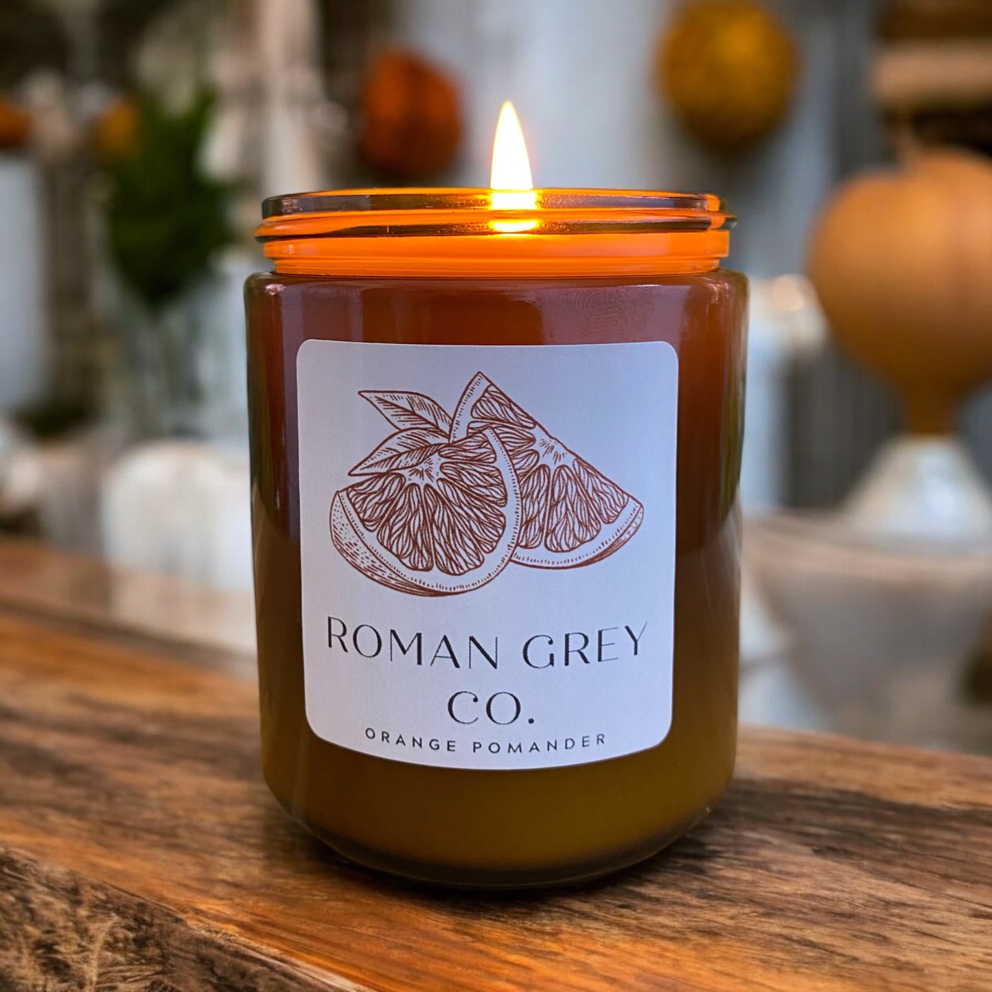 ORANGE POMANDER SOY CANDLE