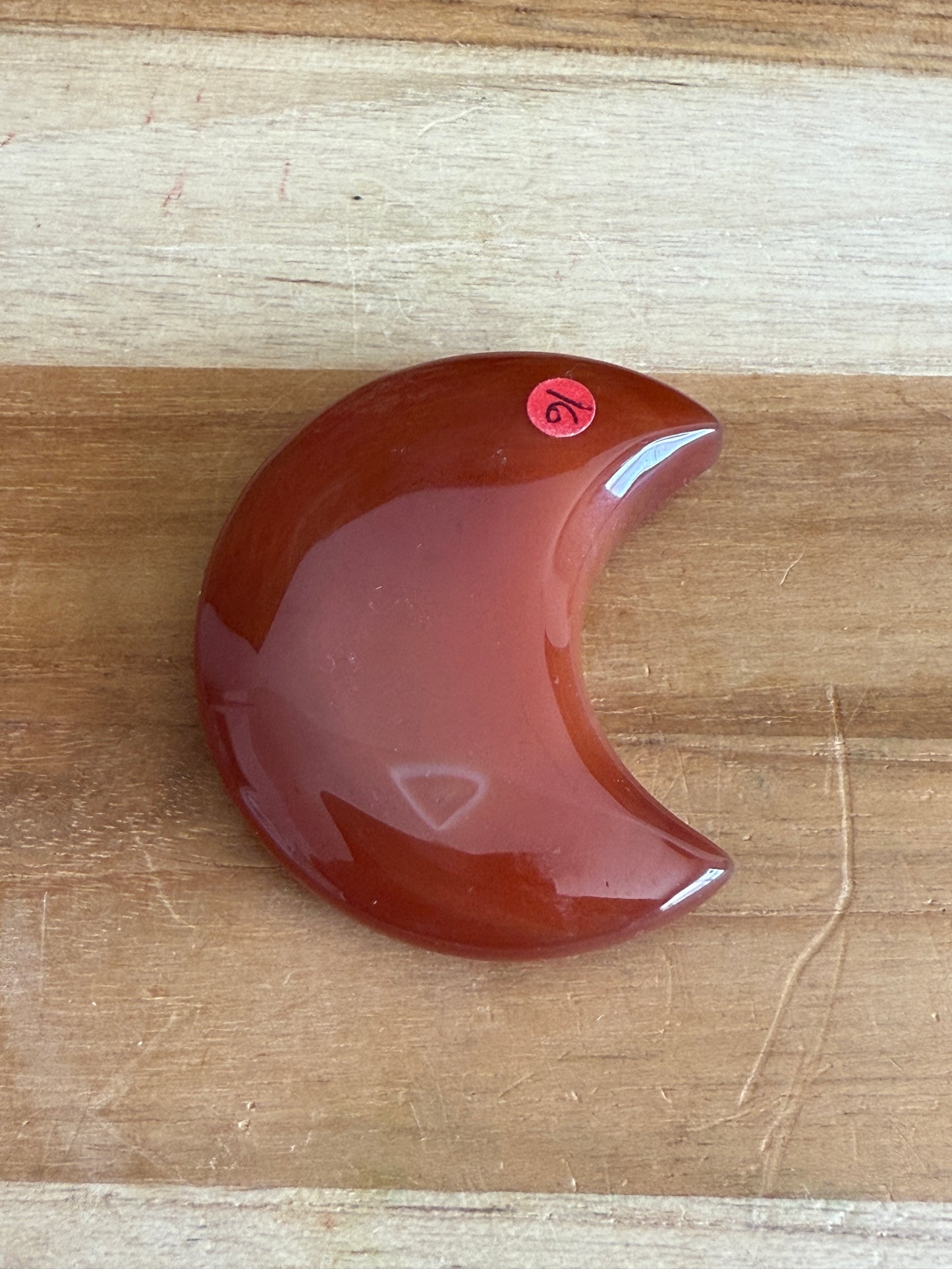 CARNELIAN DRUZY MOON