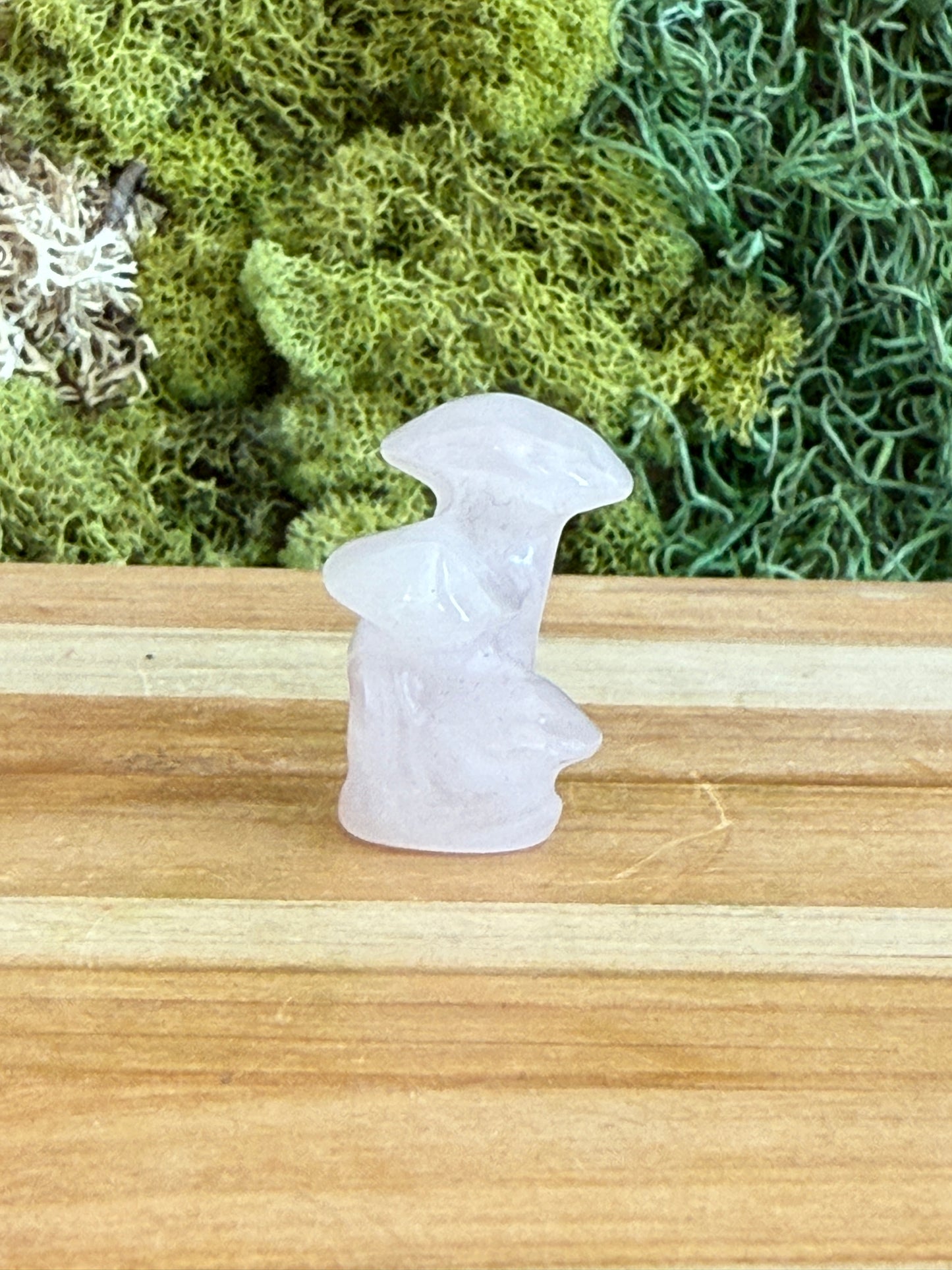 ROSE QUARTZ MUSHROOM TREE