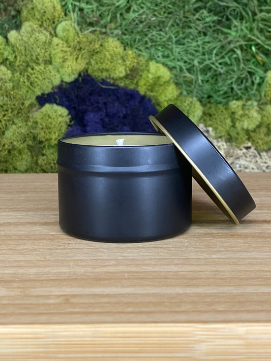 MYSTERY SOY WAX CANDLE 4 OZ TIN