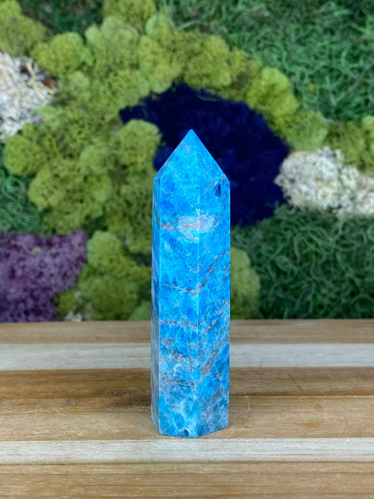 BLUE APATITE TOWER