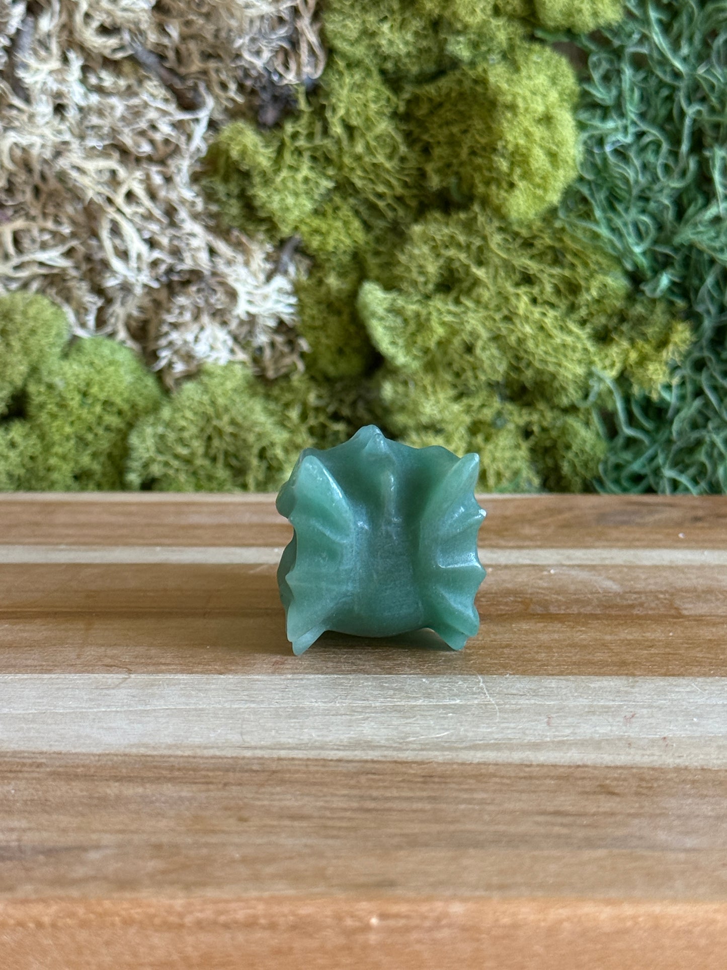 GREEN AVENTURINE DRAGON SKULL
