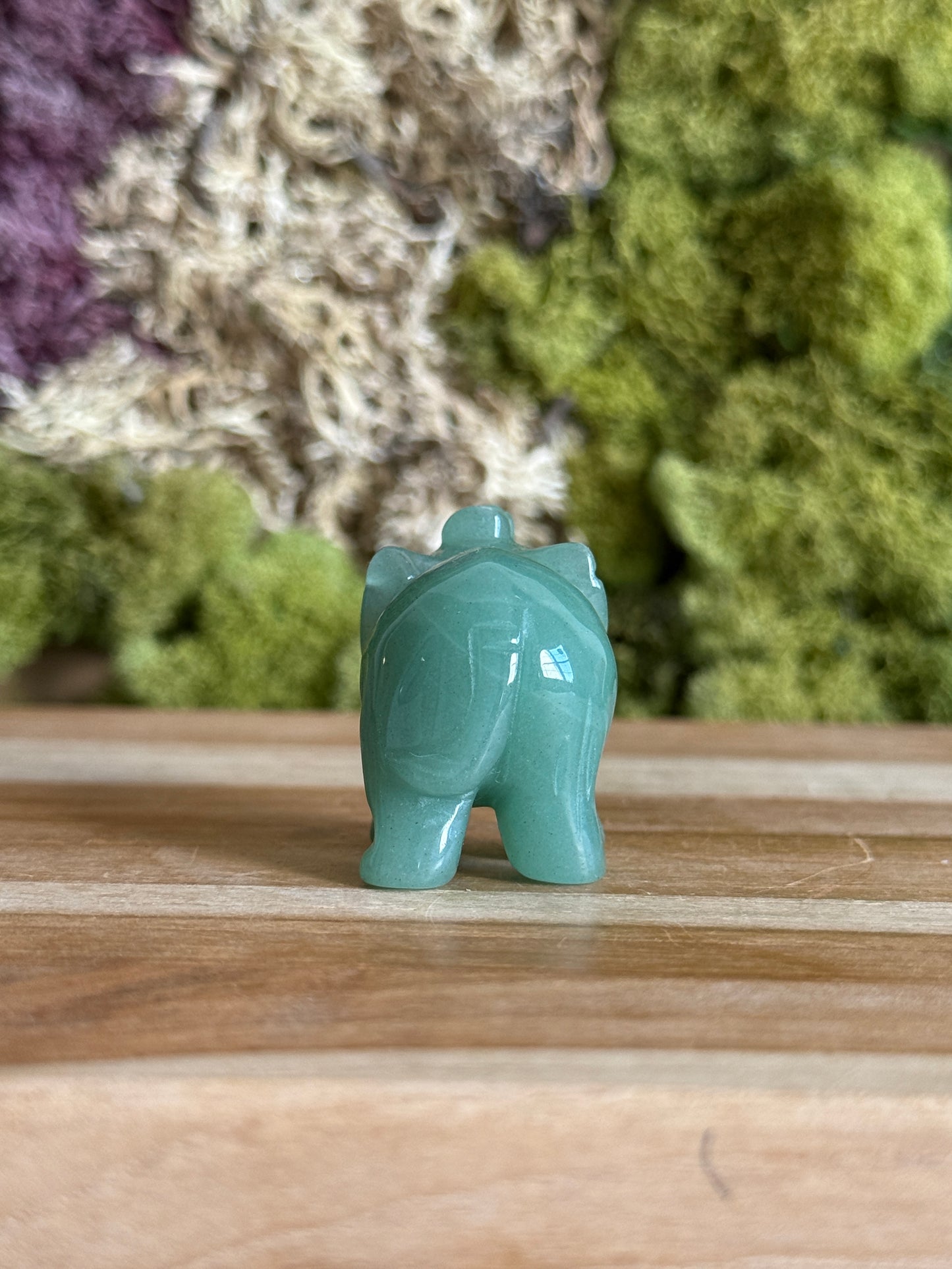 GREEN AVENTURINE ELEPHANT