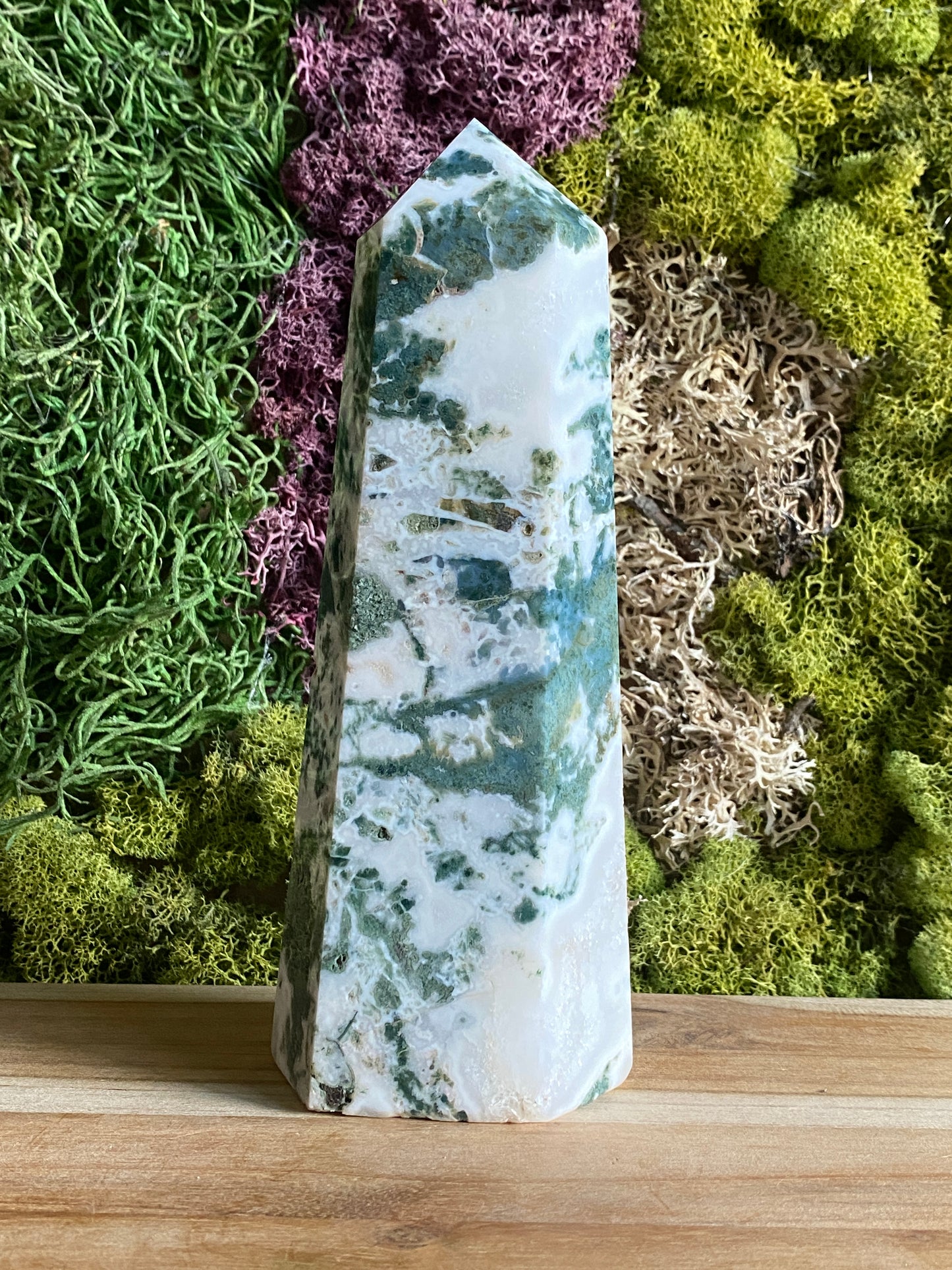 MOSS AGATE TOWER