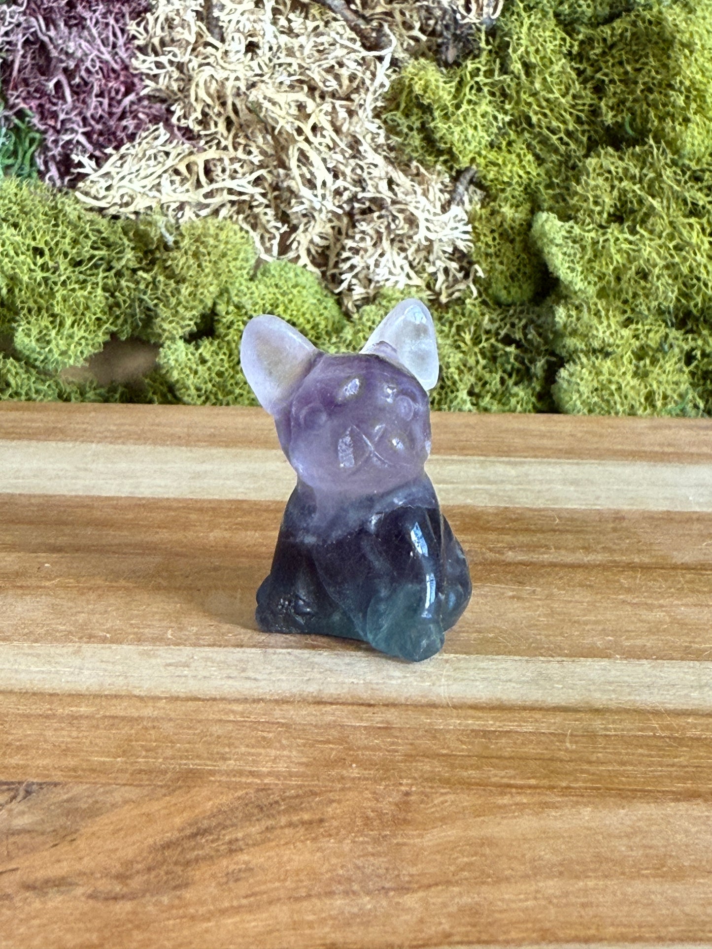 RAINBOW FLUORITE FRENCHIE