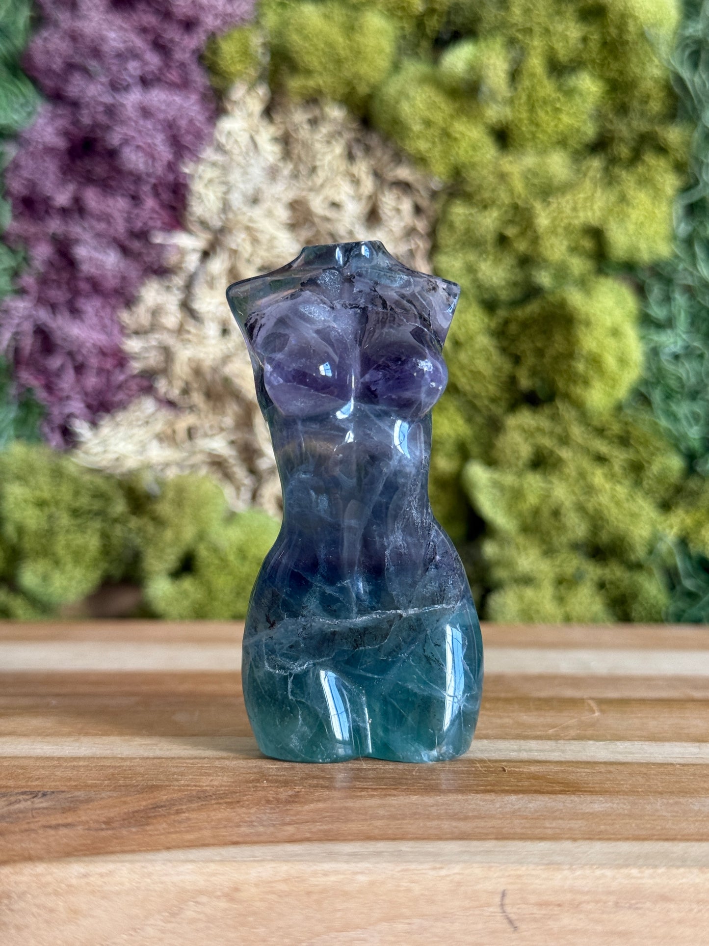 RAINBOW FLUORITE GODDESS BODY