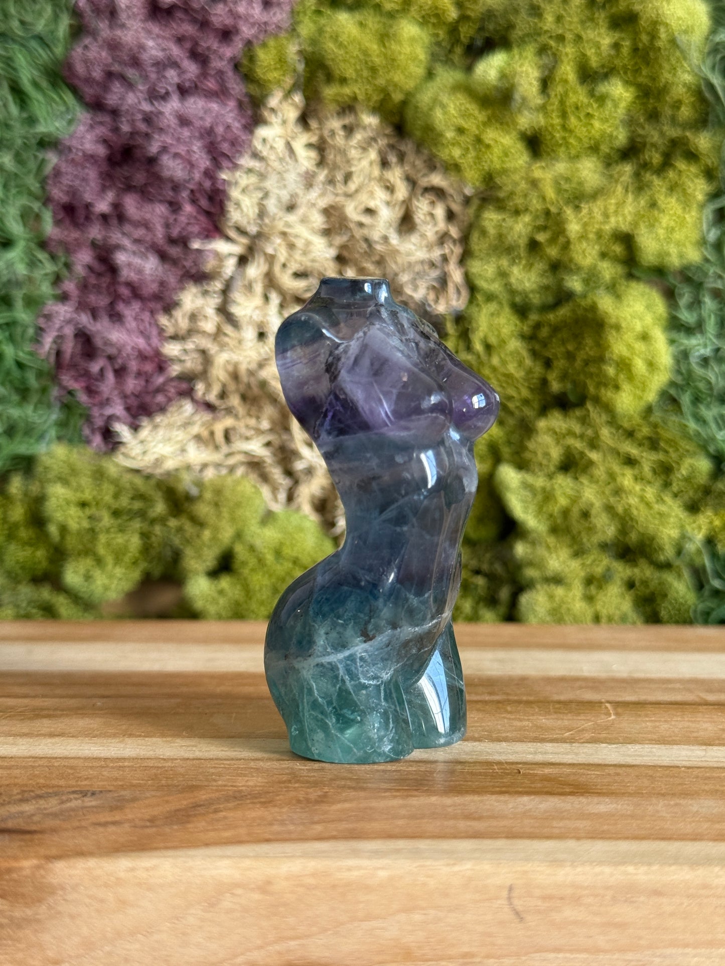 RAINBOW FLUORITE GODDESS BODY