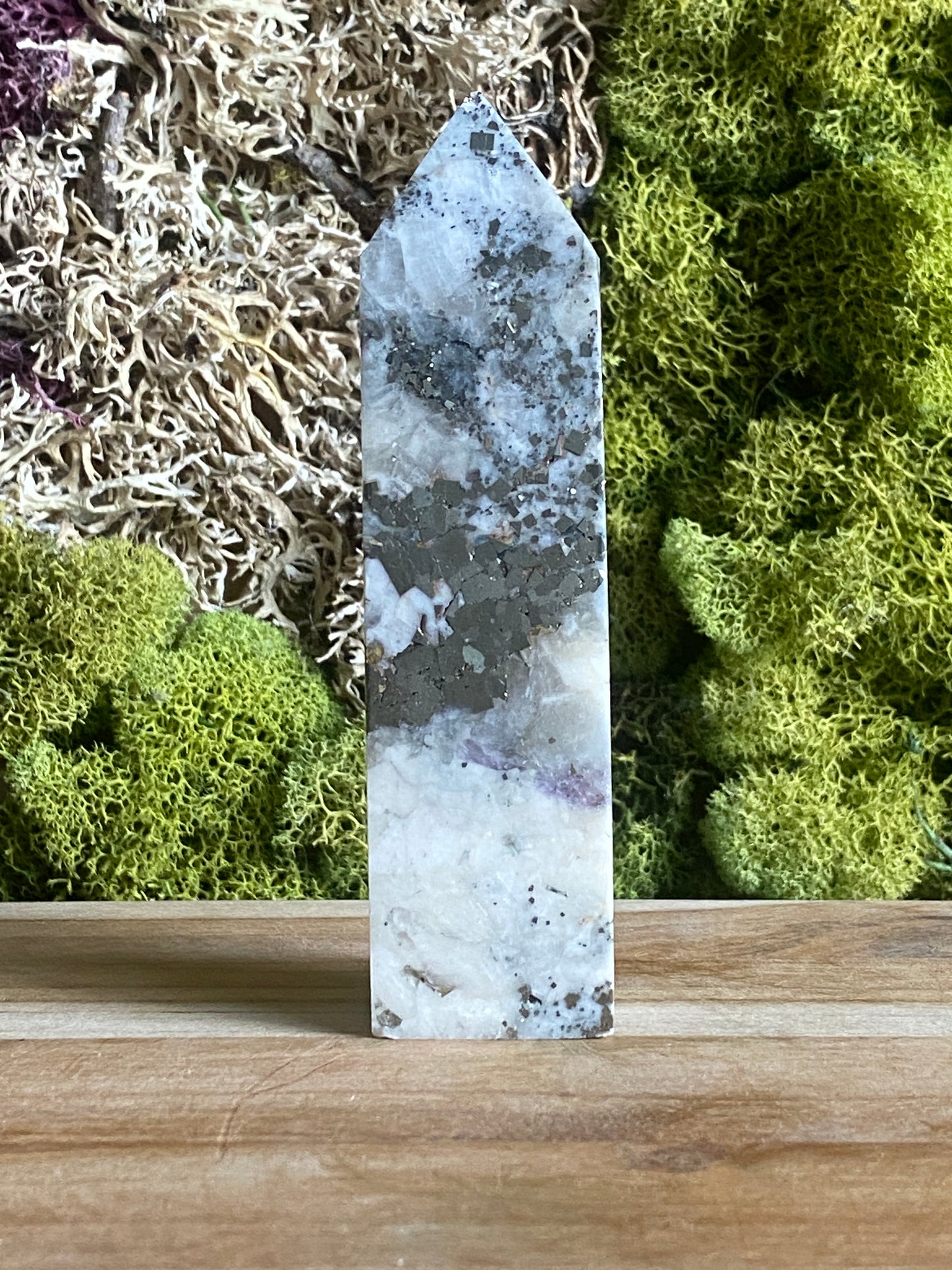 PYRITE IN AGATE TOWER