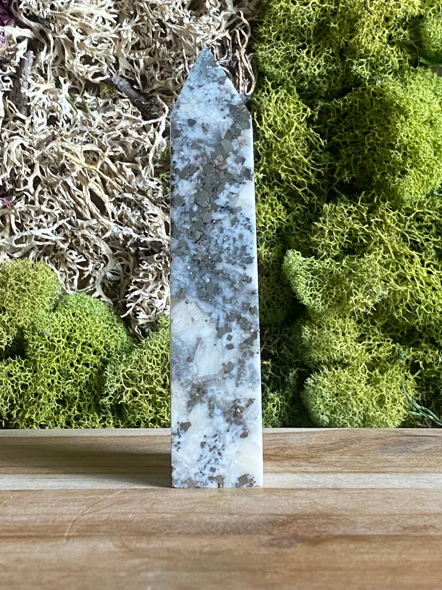 PYRITE IN AGATE TOWER