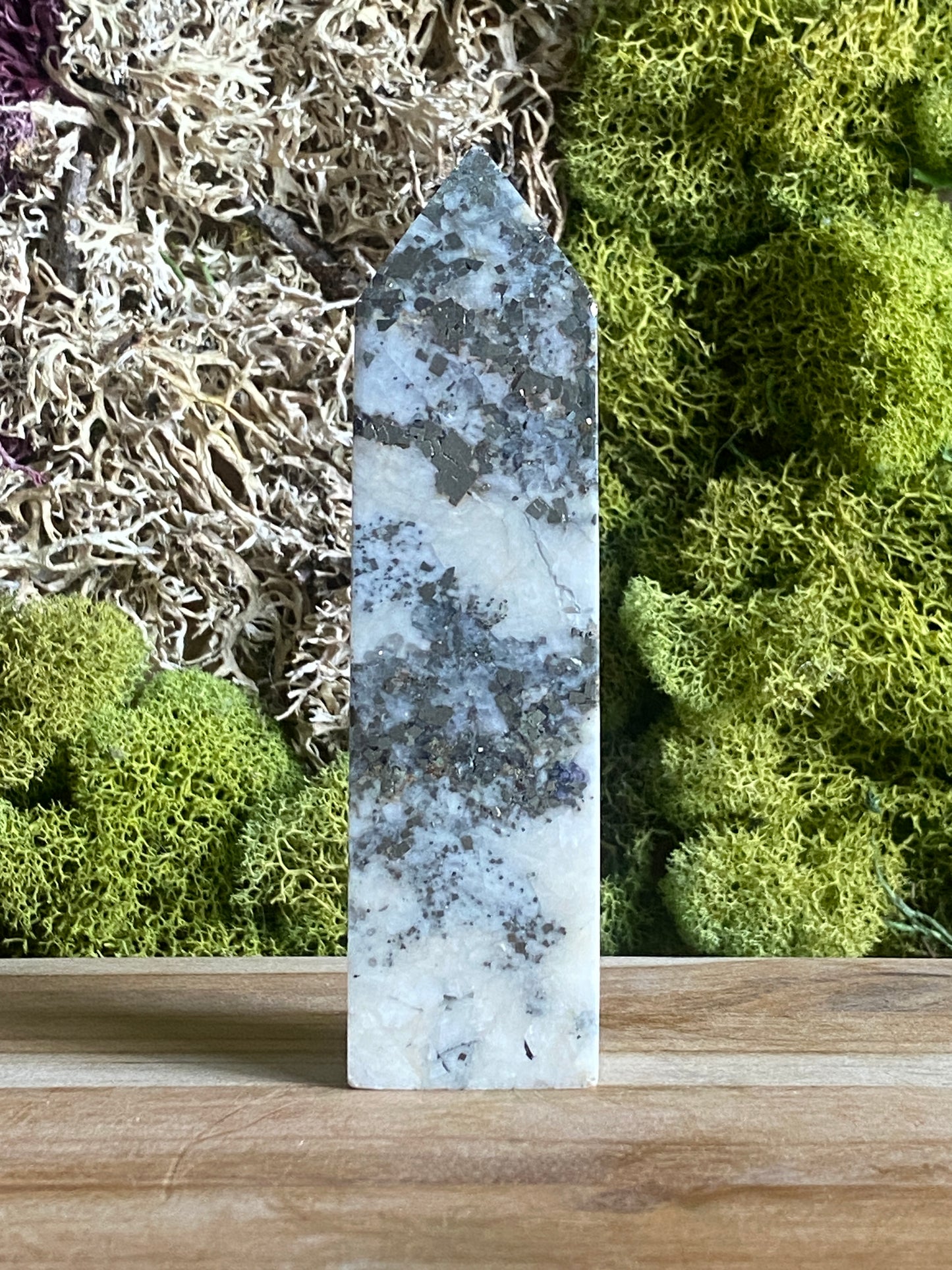 PYRITE IN AGATE TOWER