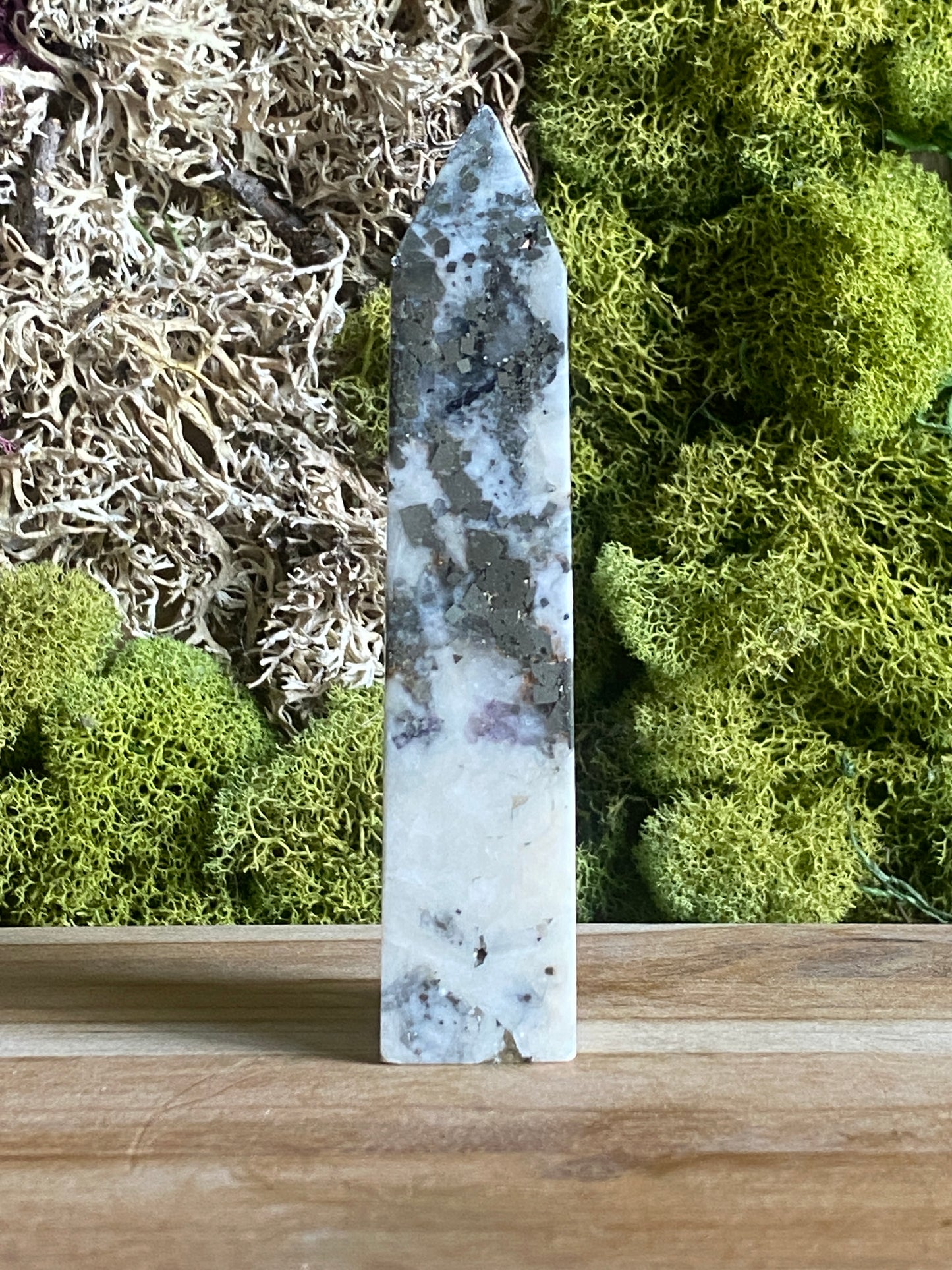 PYRITE IN AGATE TOWER