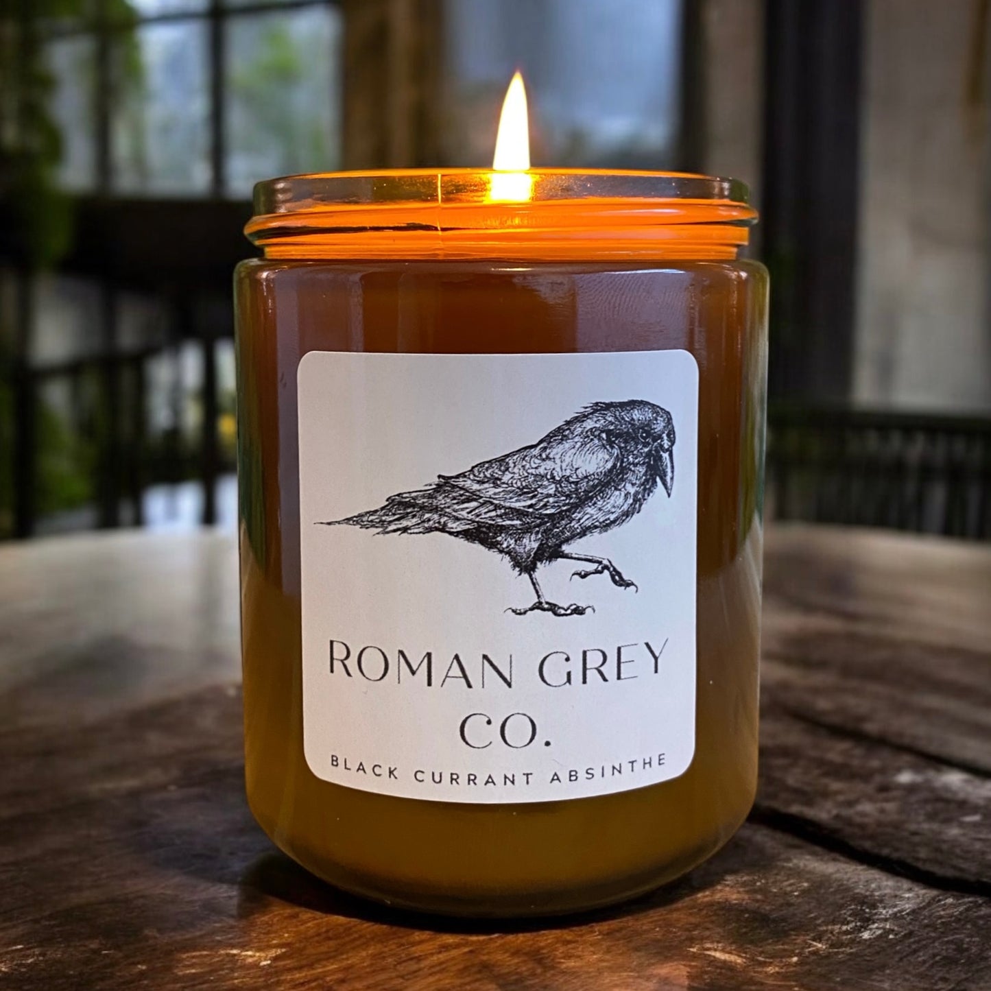 BLACK CURRANT ABSINTHE SOY CANDLE 8 OZ.