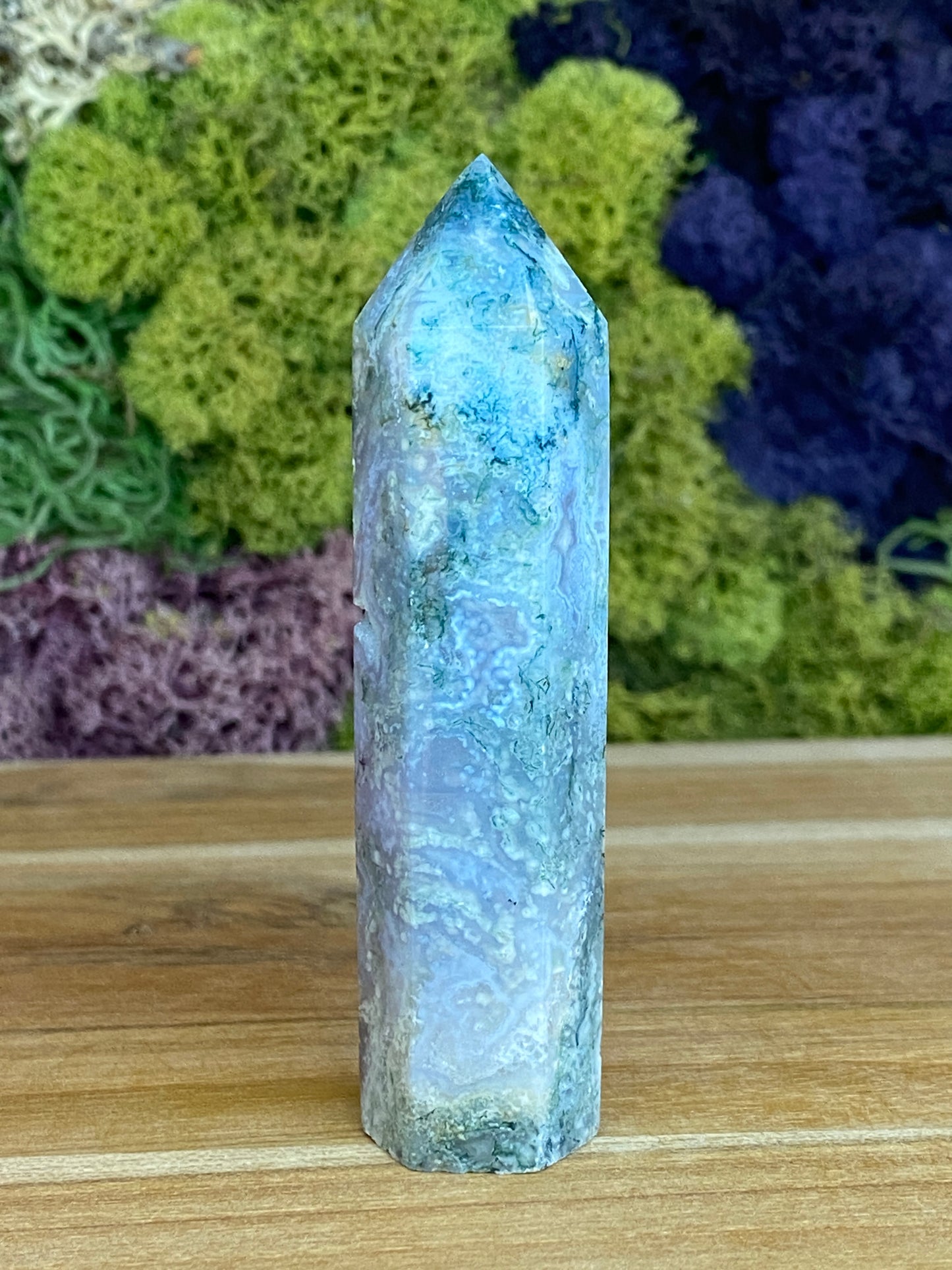 MOSS AGATE TOWER