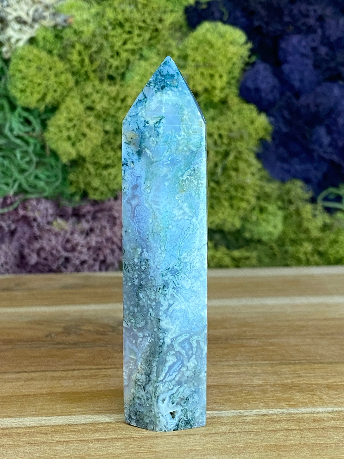 MOSS AGATE TOWER