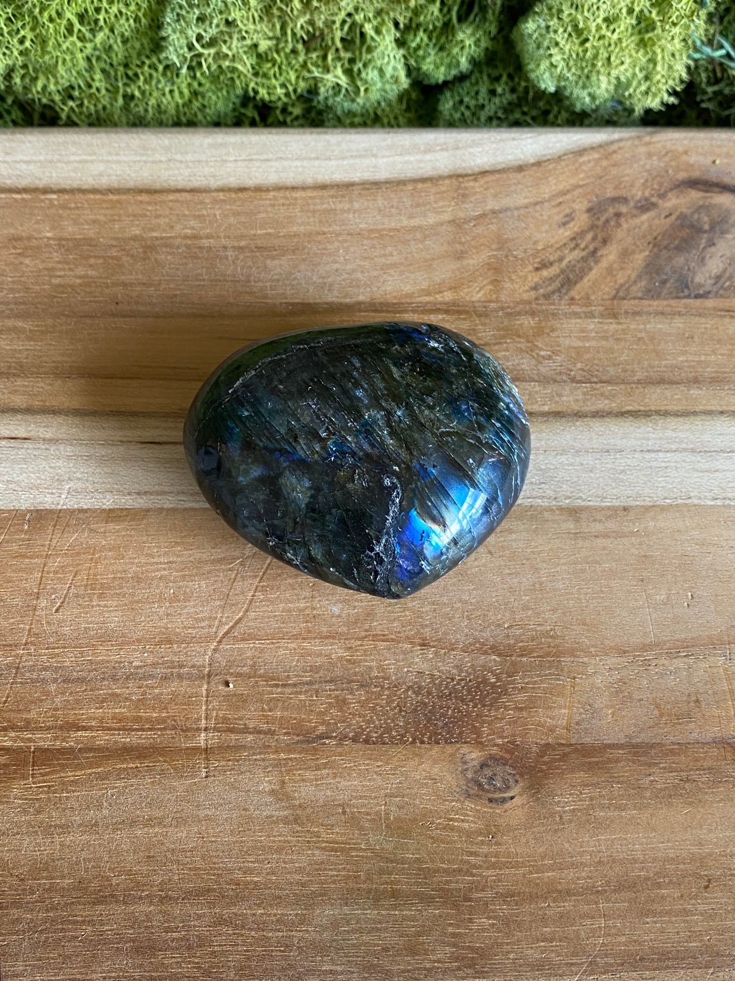 LABRADORITE HEART