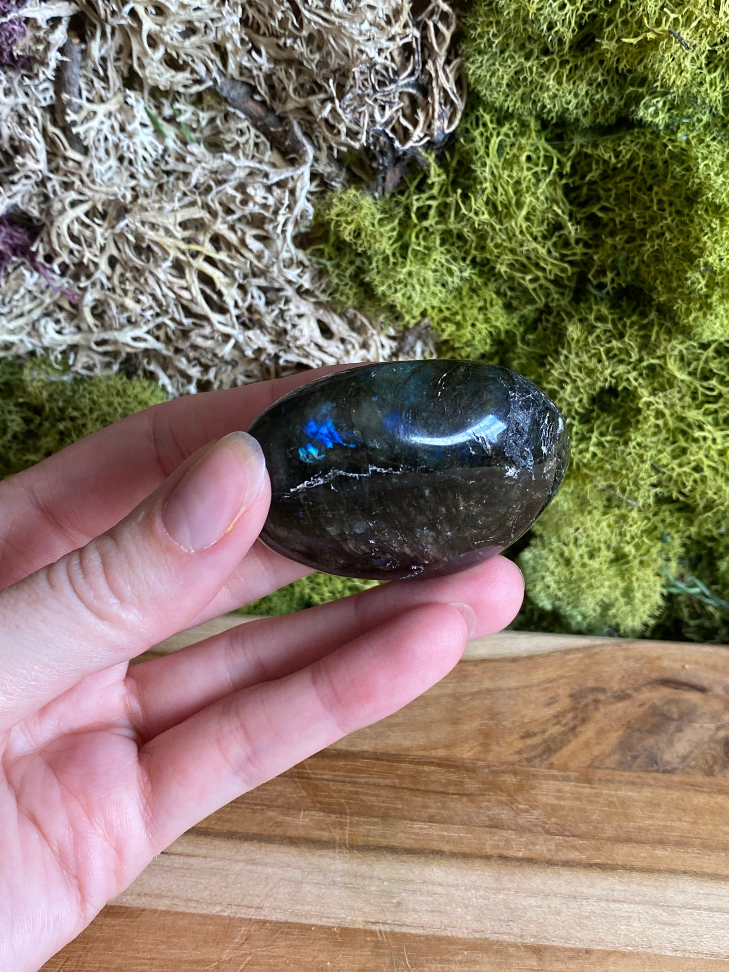 LABRADORITE HEART