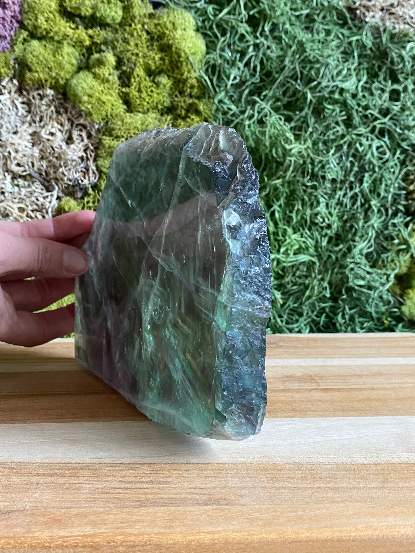 RAINBOW FLUORITE SLAB