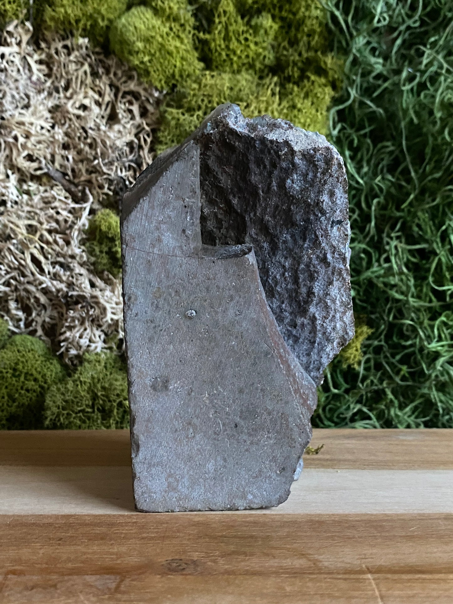 AMETHYST WITH CALCITE