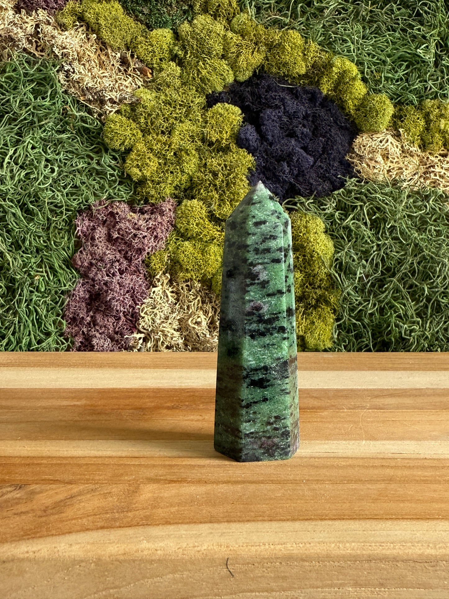 RUBY IN ZOISITE TOWER