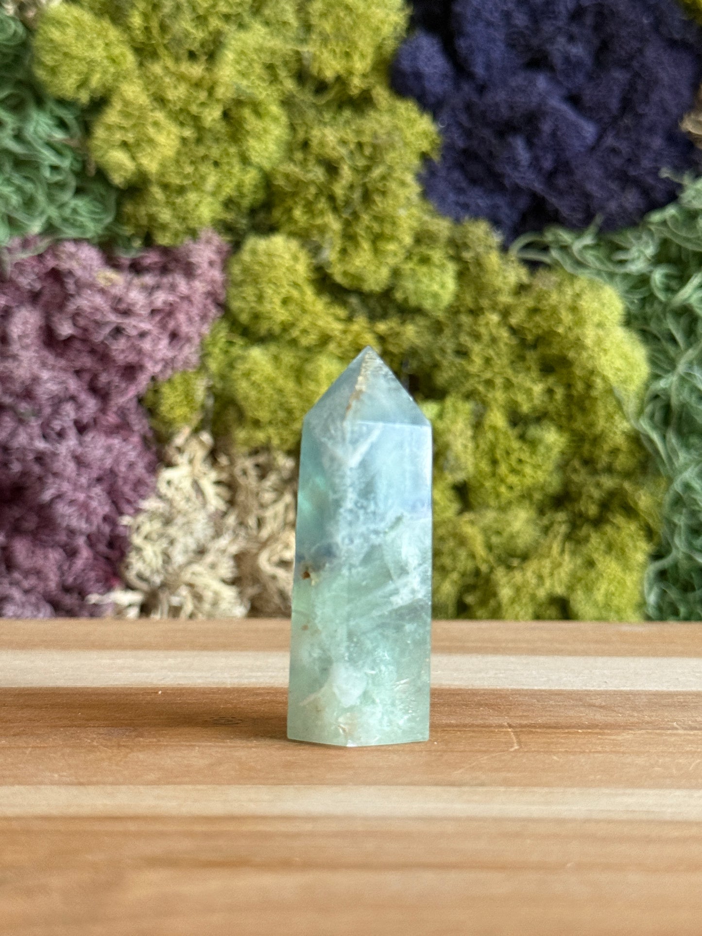 RAINBOW FLUORITE TOWER