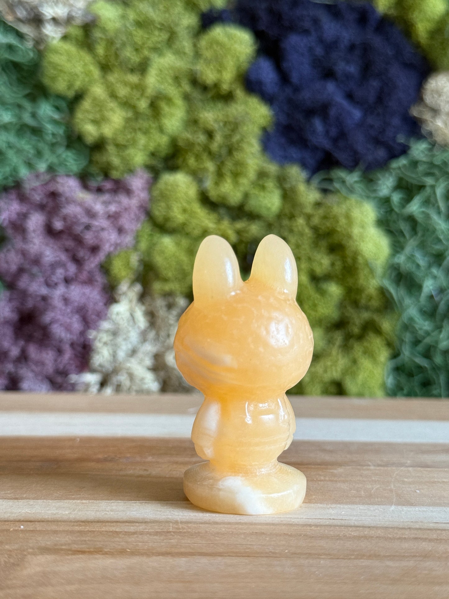 ORANGE CALCITE LABUBU