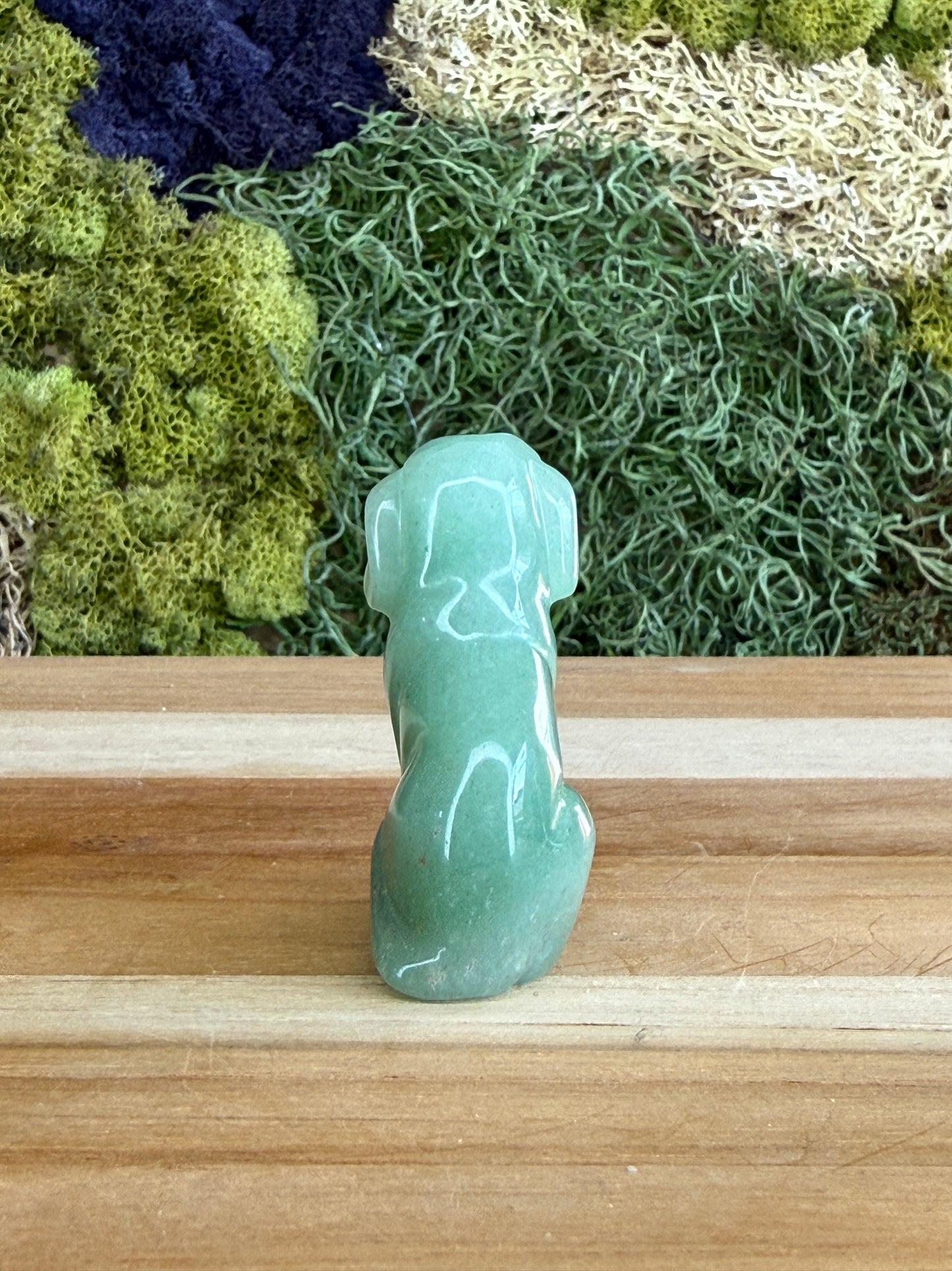 GREEN AVENTURINE DOG