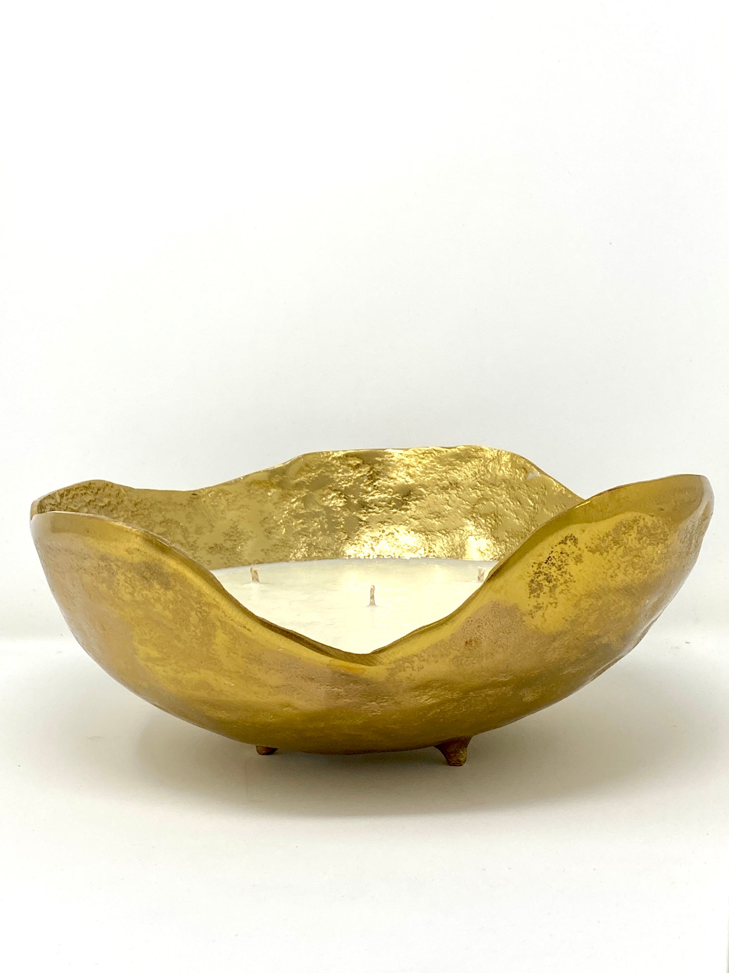 GOLD NATURAL EDGE 40 OZ SOY CANDLE