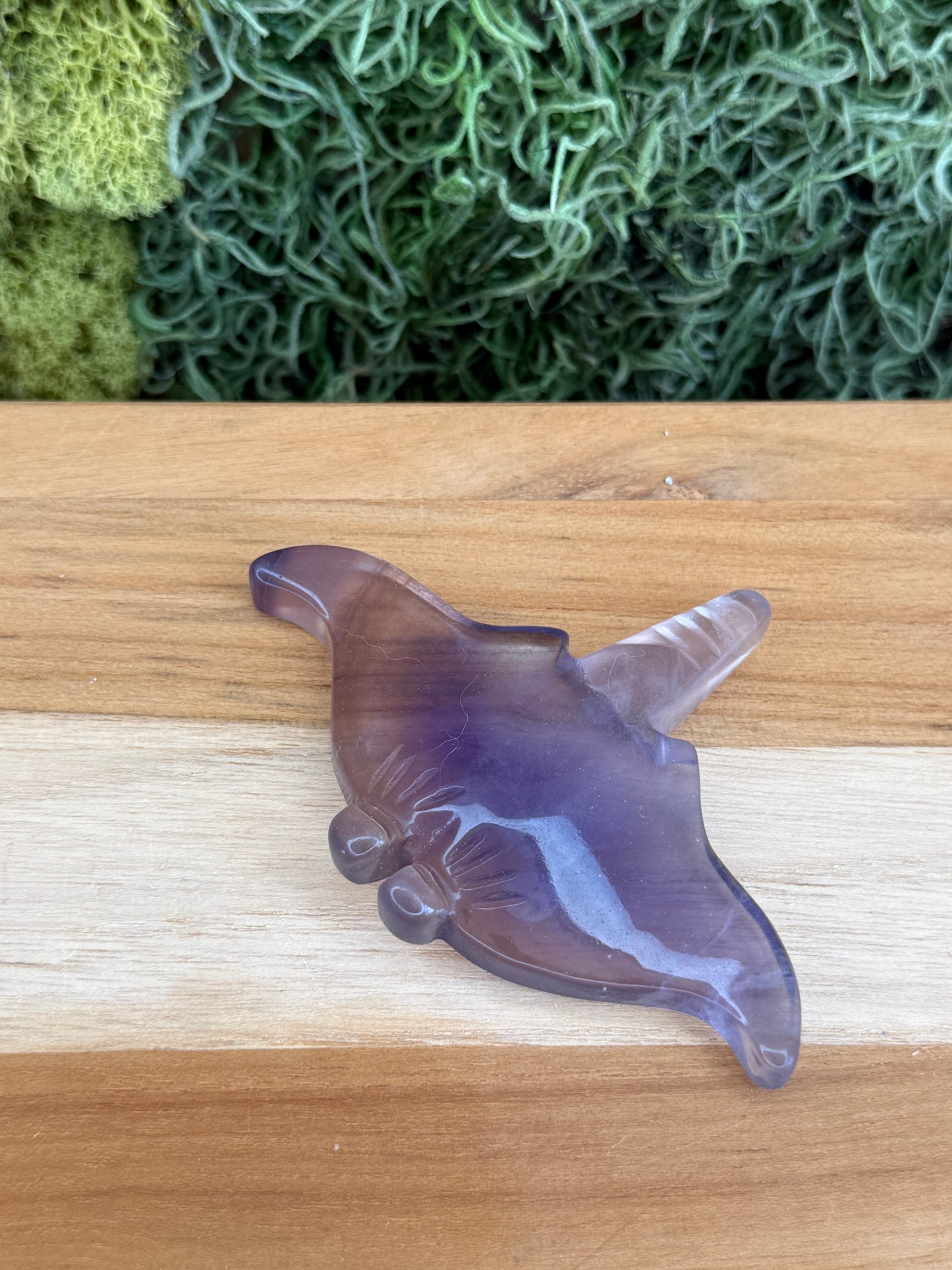 FLUORITE AGATE MANTARAY