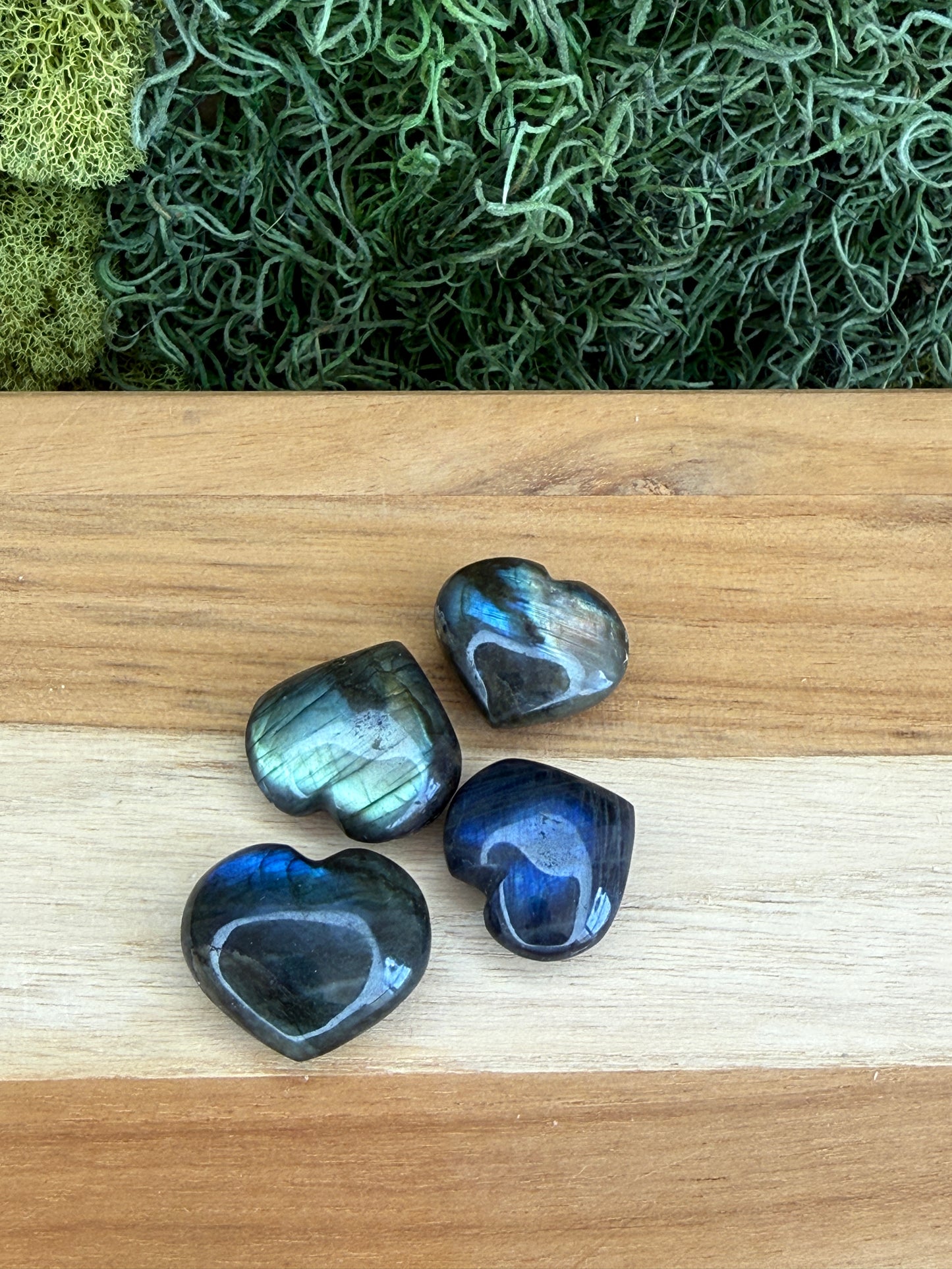 LABRADORITE HEART