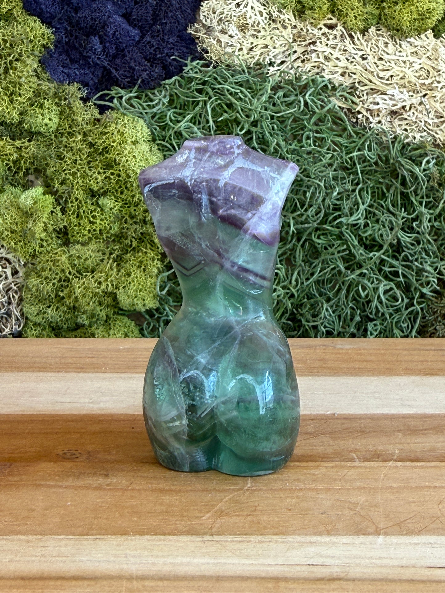 RAINBOW FLUORITE GODDESS BODY