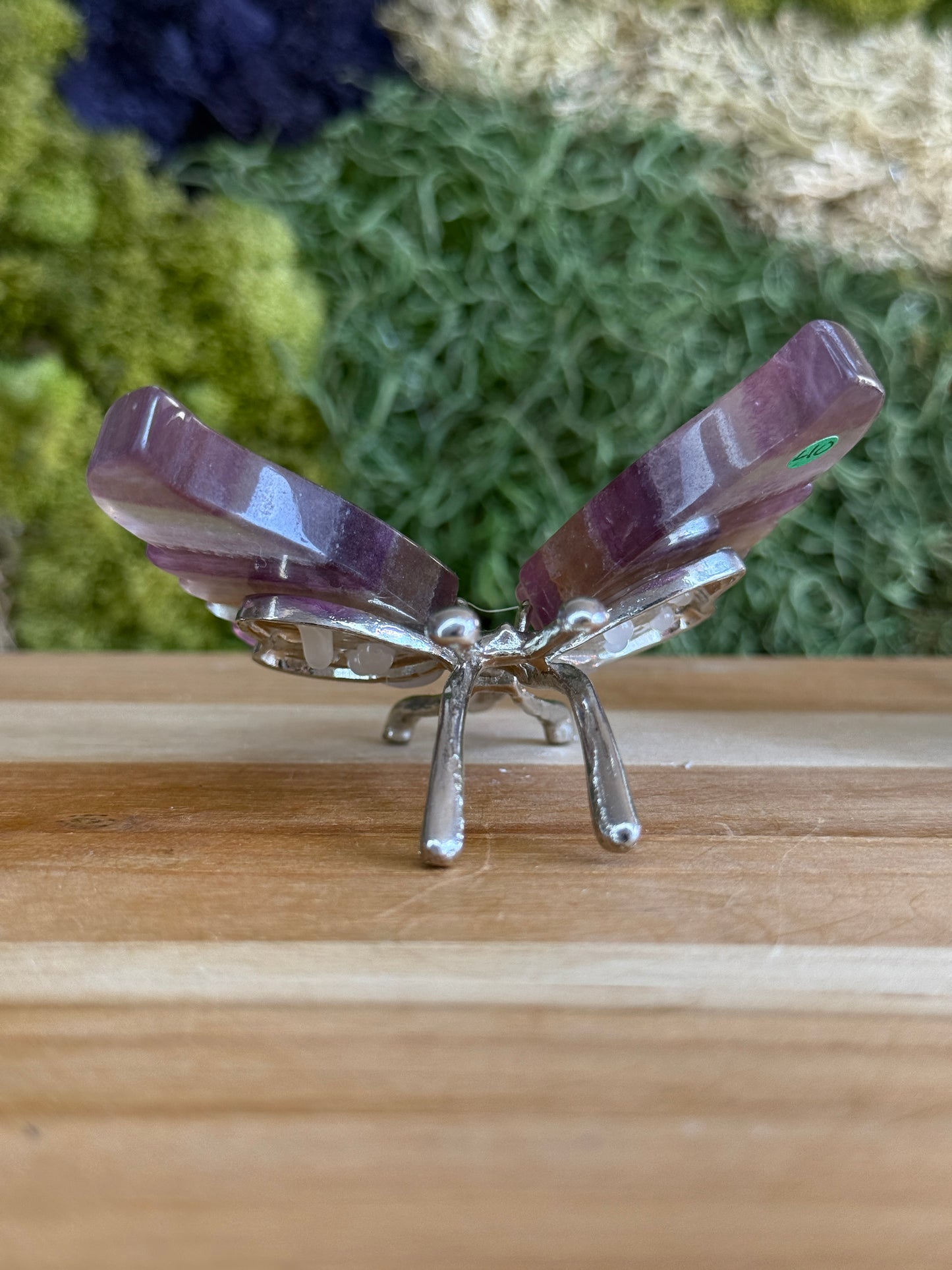 RAINBOW FLUORITE BUTTERFLY
