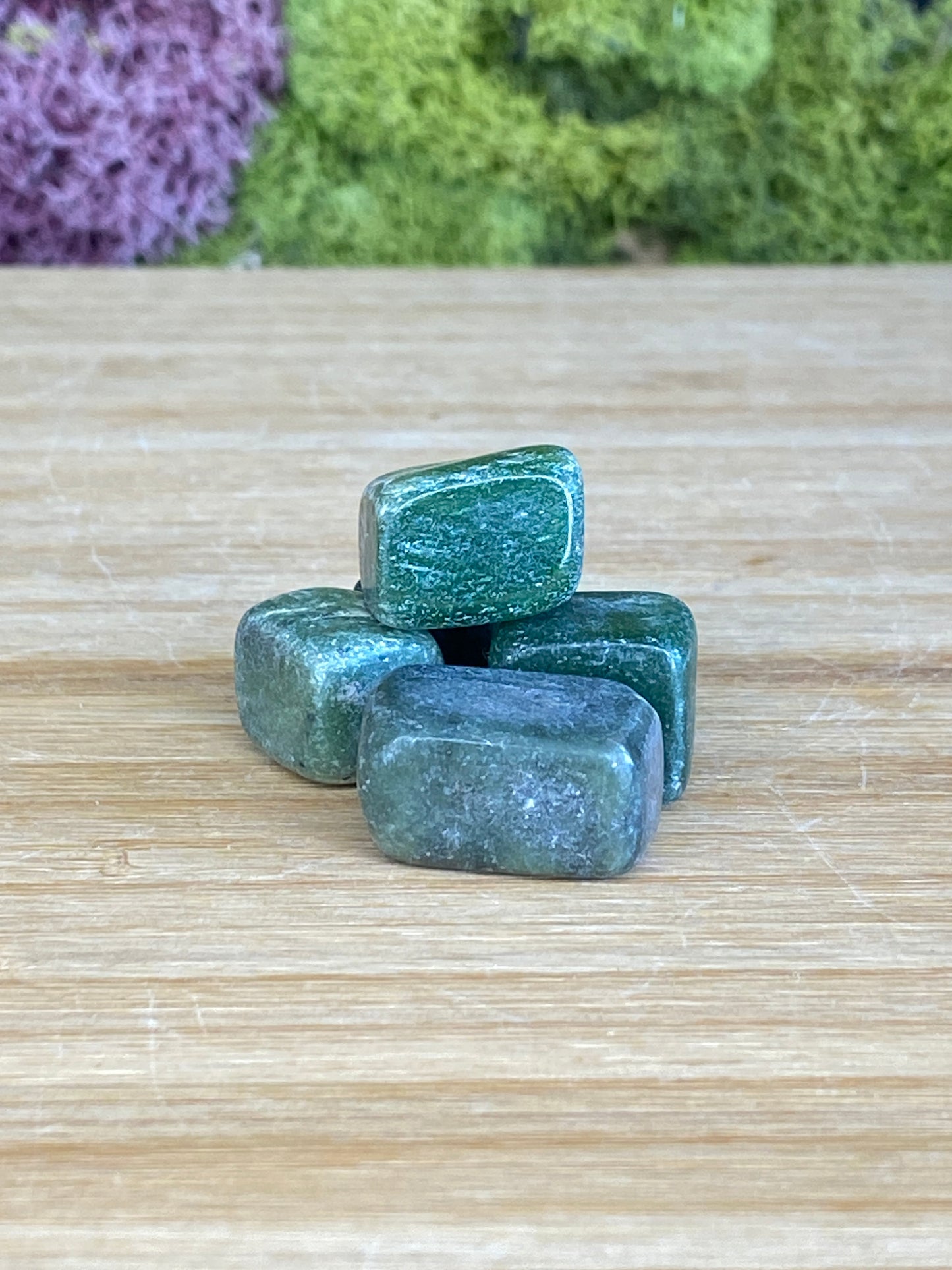 MINI GREEN JADE CUBE