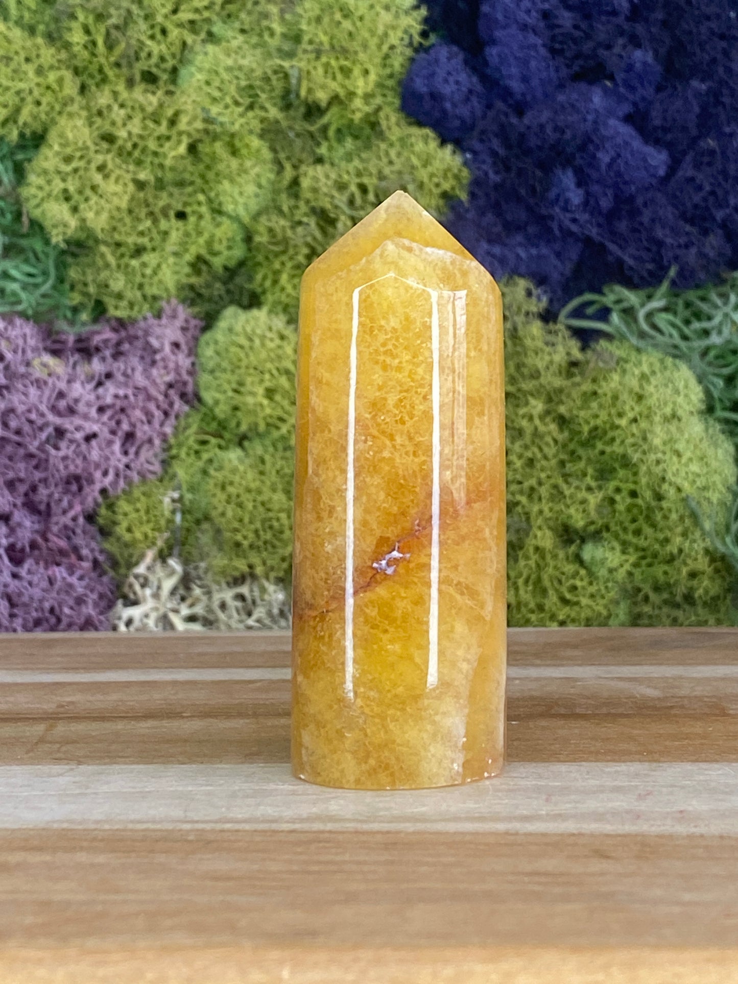 YELLOW FLUORITE TOWER