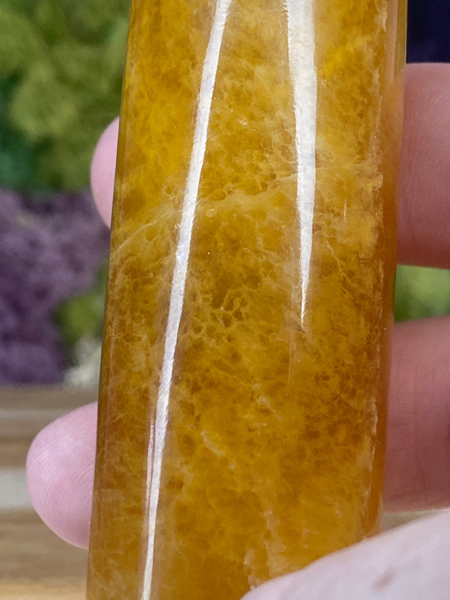 YELLOW FLUORITE TOWER