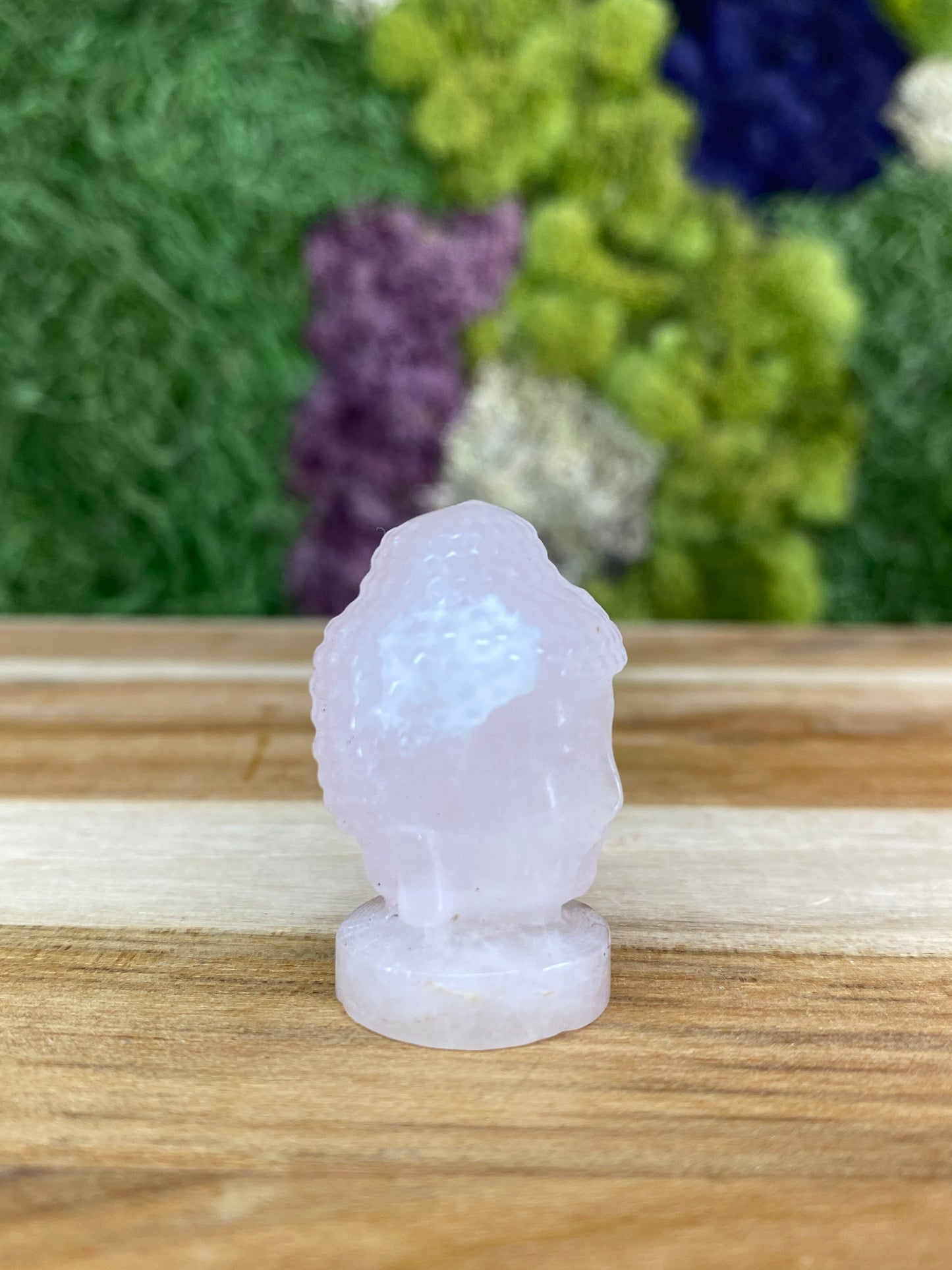 ROSE QUARTZ BUDDHA