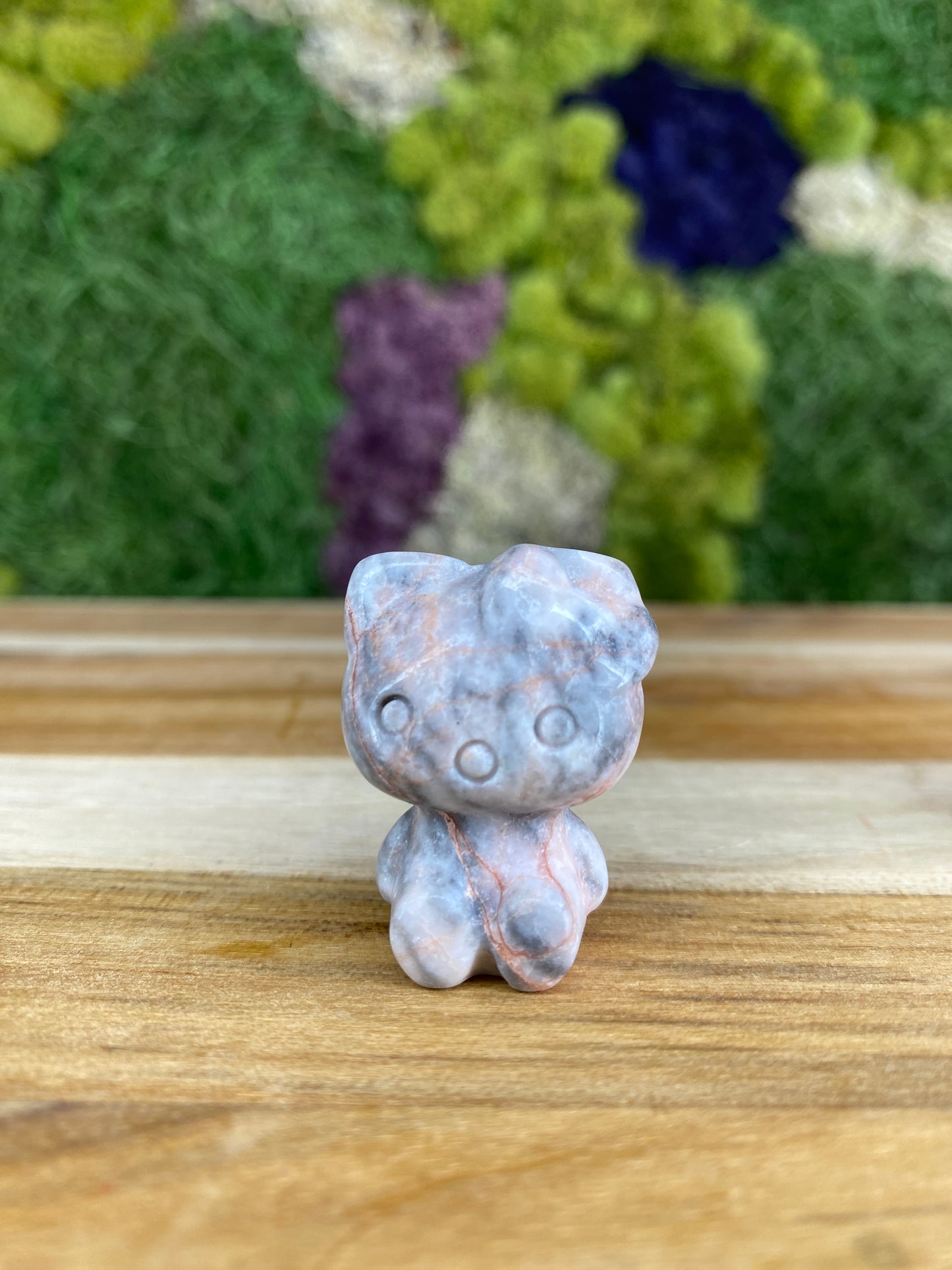 RED VEIN JASPER HELLO KITTY