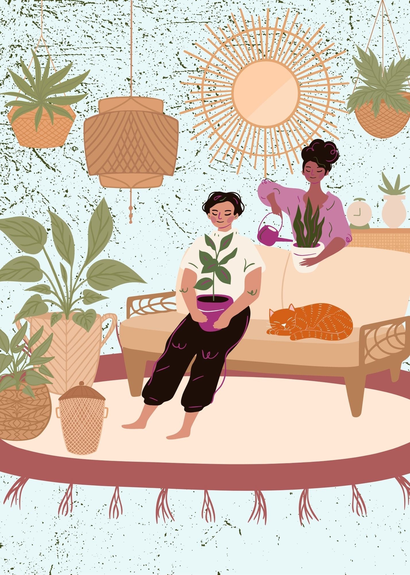 PLANT LADIES PRINT 5x7