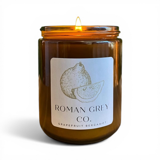 GRAPEFRUIT BERGAMONT SOY CANDLE