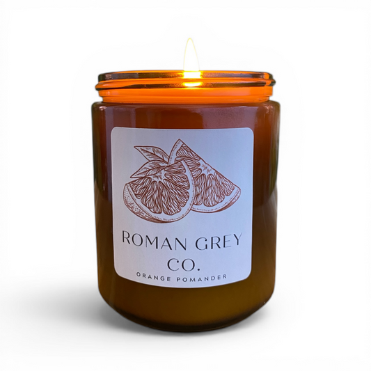 ORANGE POMANDER SOY CANDLE