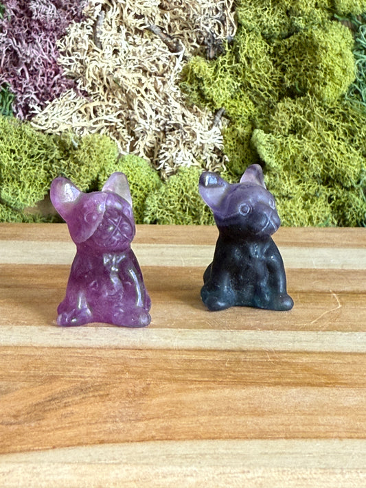 PURPLE FLUORITE FRENCHIE
