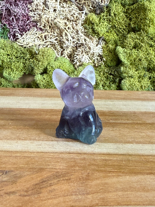 RAINBOW FLUORITE FRENCHIE