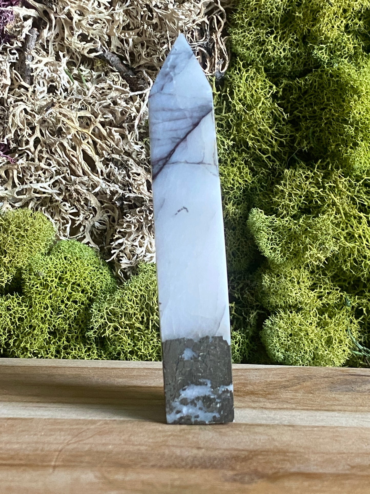 PYRITE IN AGATE TOWER
