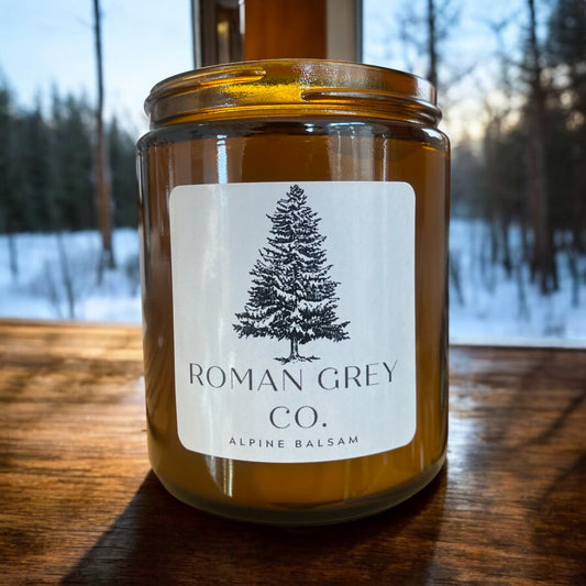 ALPINE BALSAM SOY CANDLE 8 OZ.