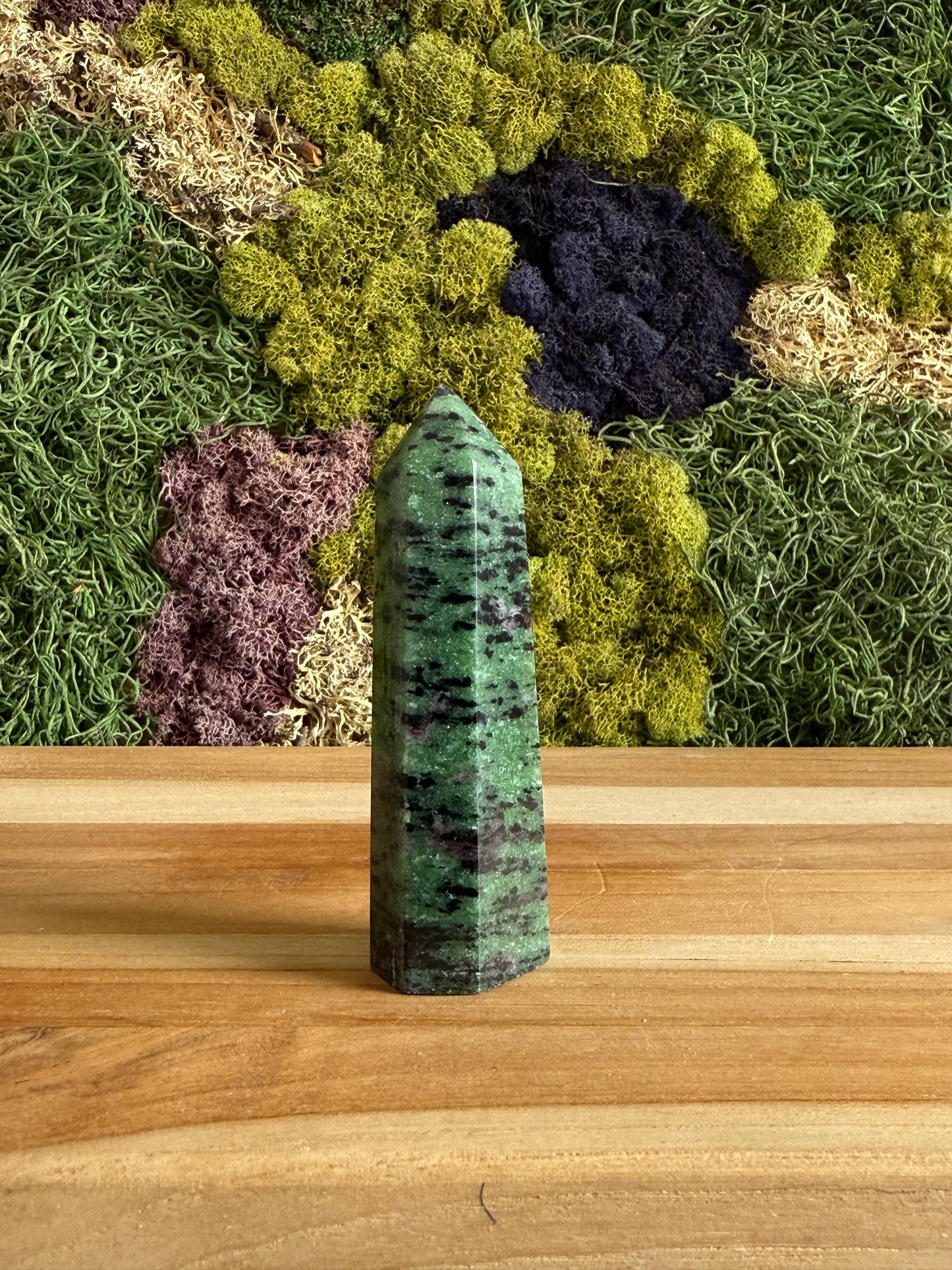 RUBY IN ZOISITE TOWER