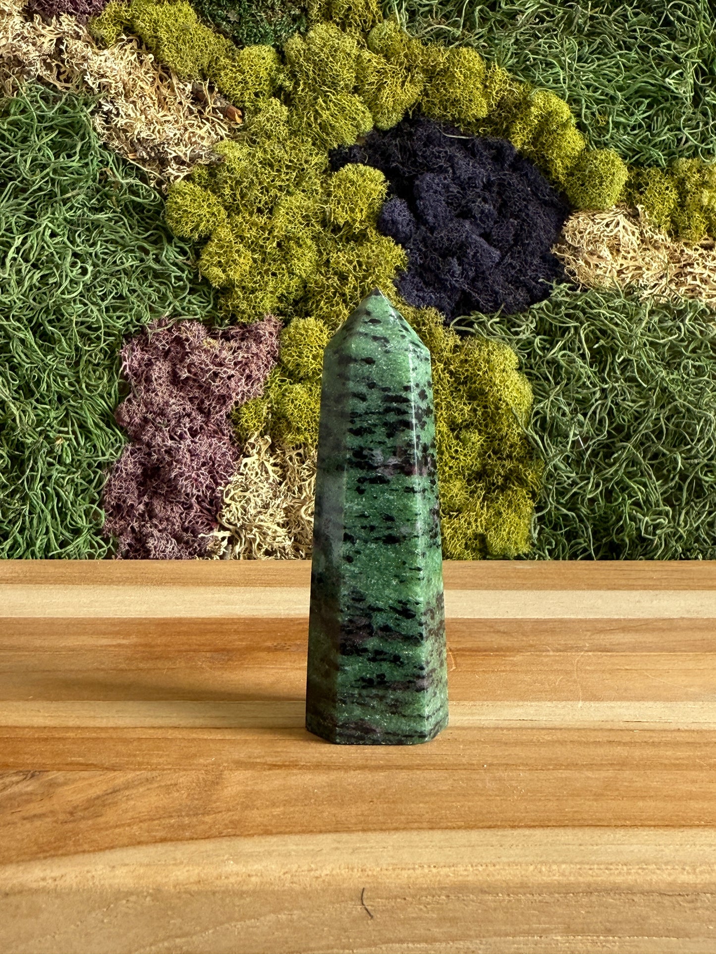 RUBY IN ZOISITE TOWER