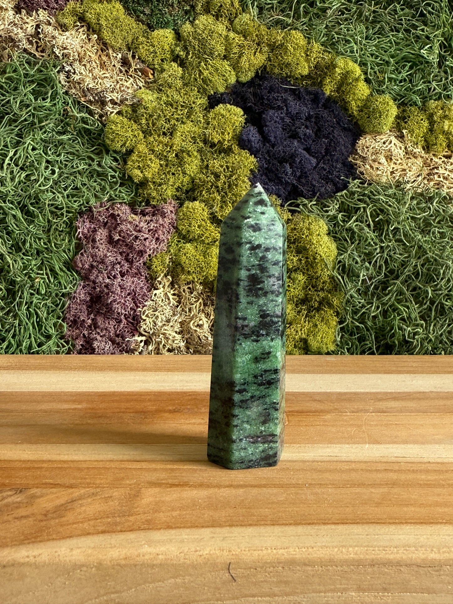 RUBY IN ZOISITE TOWER