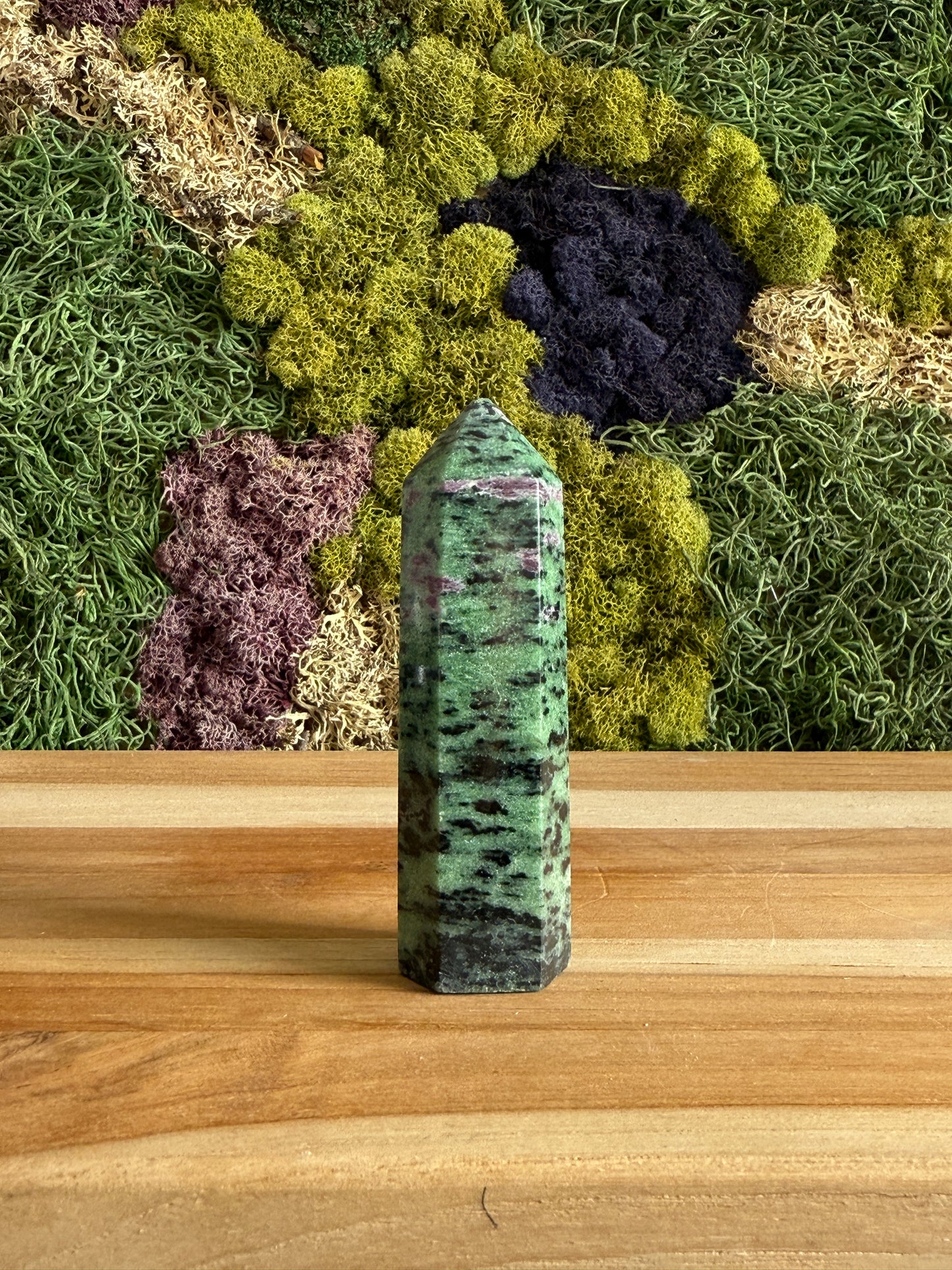 RUBY IN ZOISITE TOWER