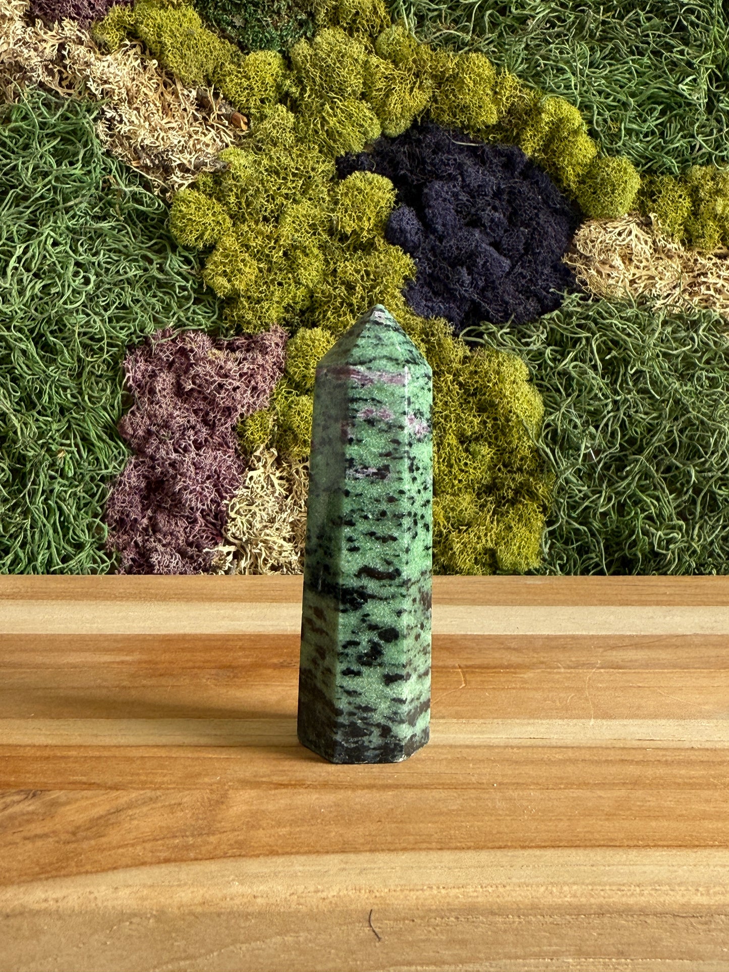 RUBY IN ZOISITE TOWER