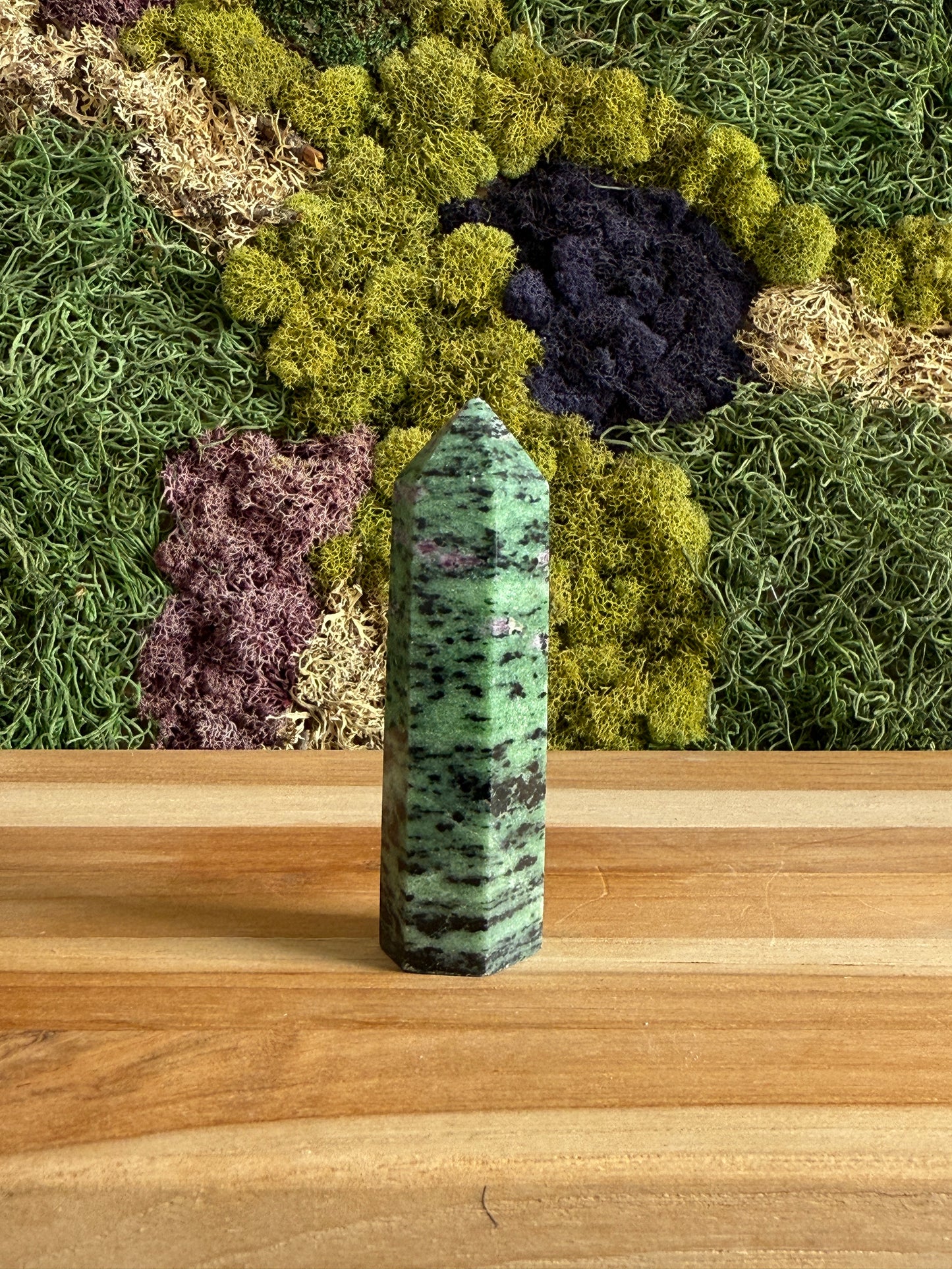 RUBY IN ZOISITE TOWER