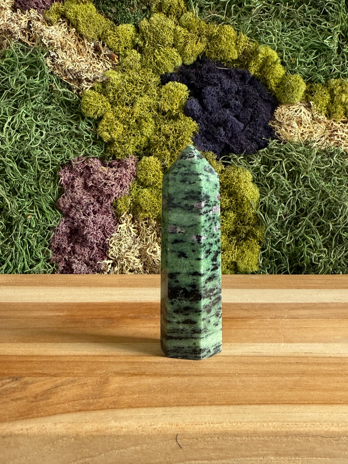 RUBY IN ZOISITE TOWER